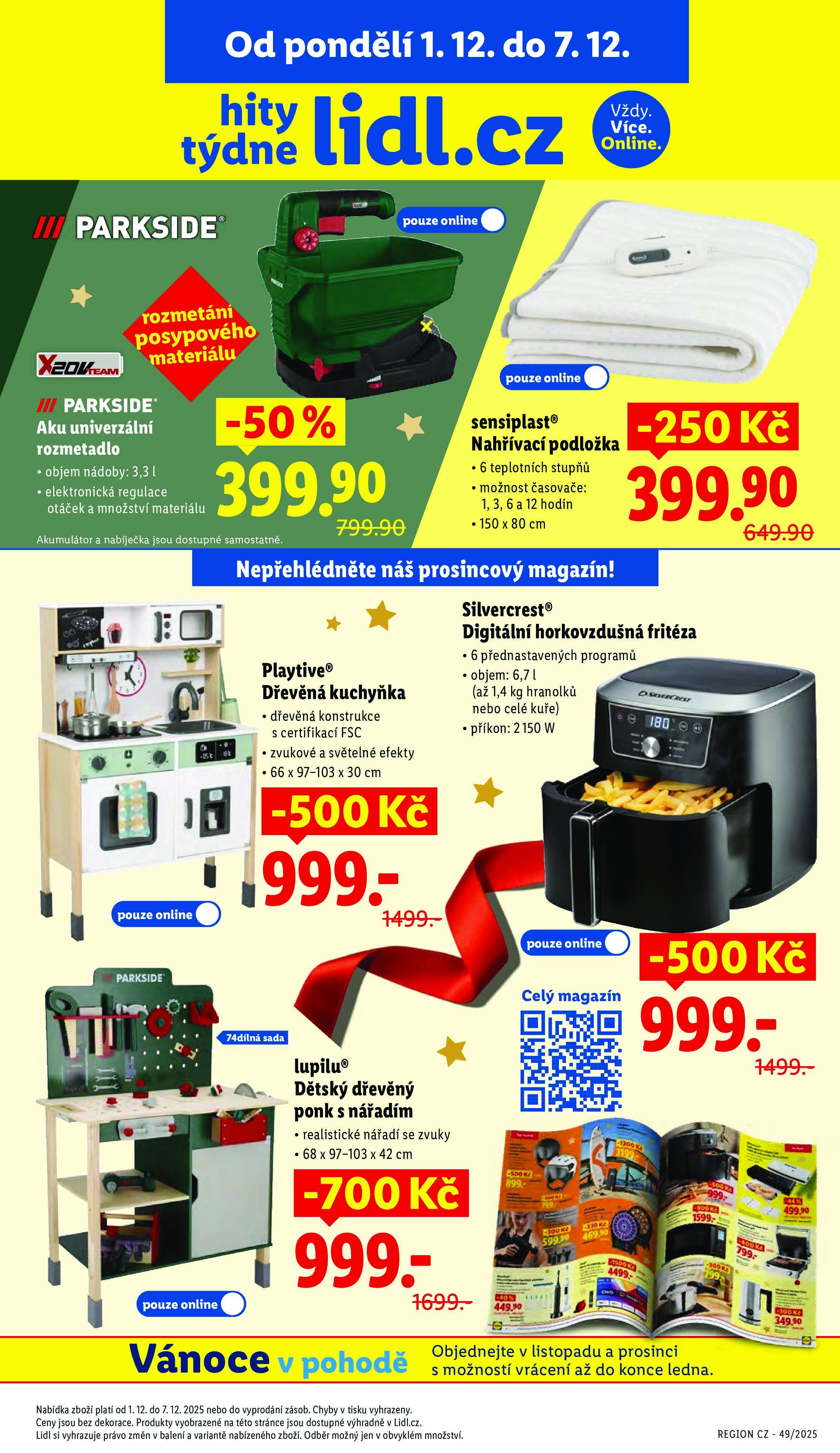 Akční leták OD ČTVRTKA Lidl strana 31