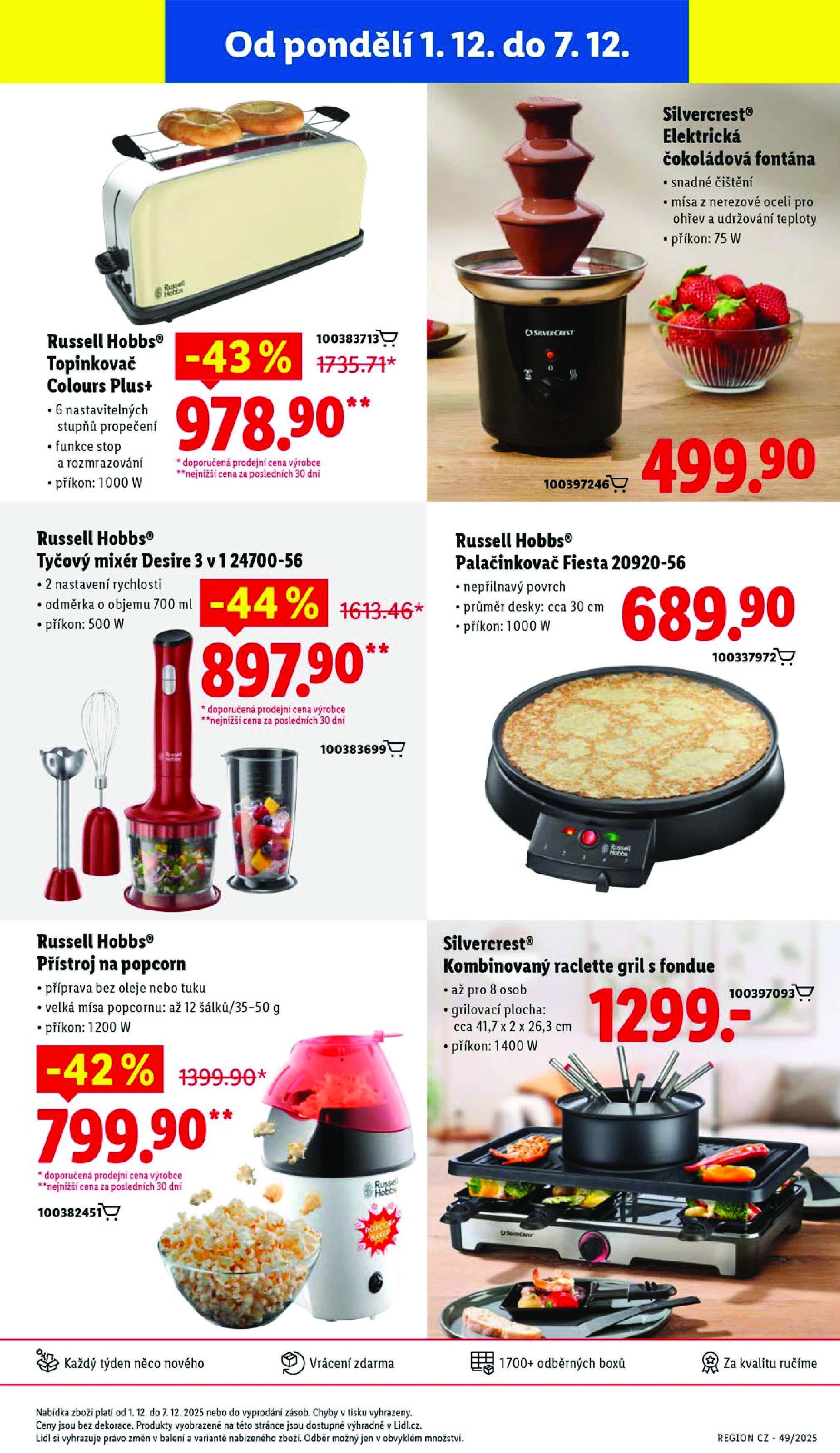 Akční leták OD ČTVRTKA Lidl strana 33