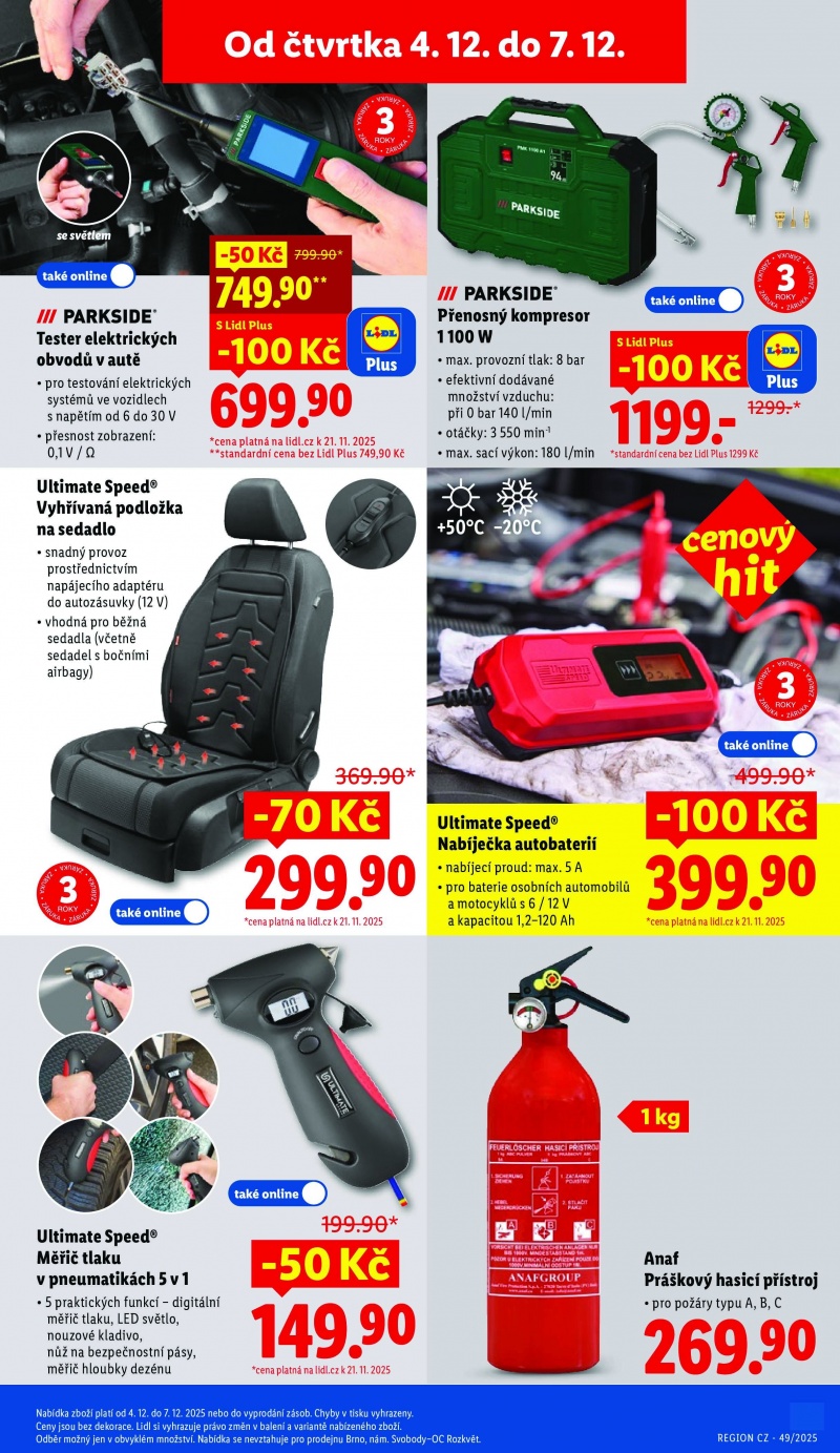 Akční leták OD ČTVRTKA Lidl strana 35