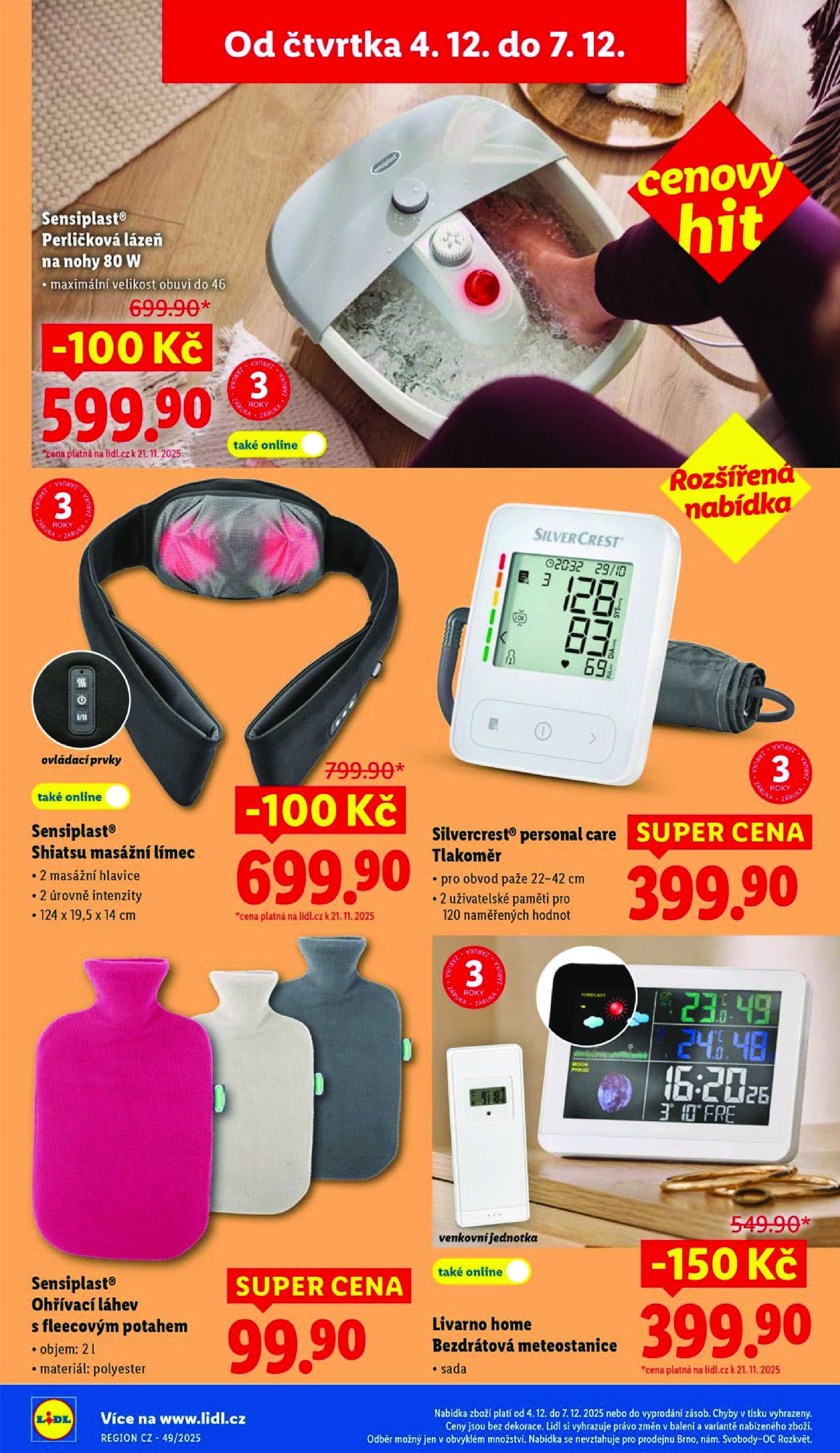 Akční leták OD ČTVRTKA Lidl strana 38