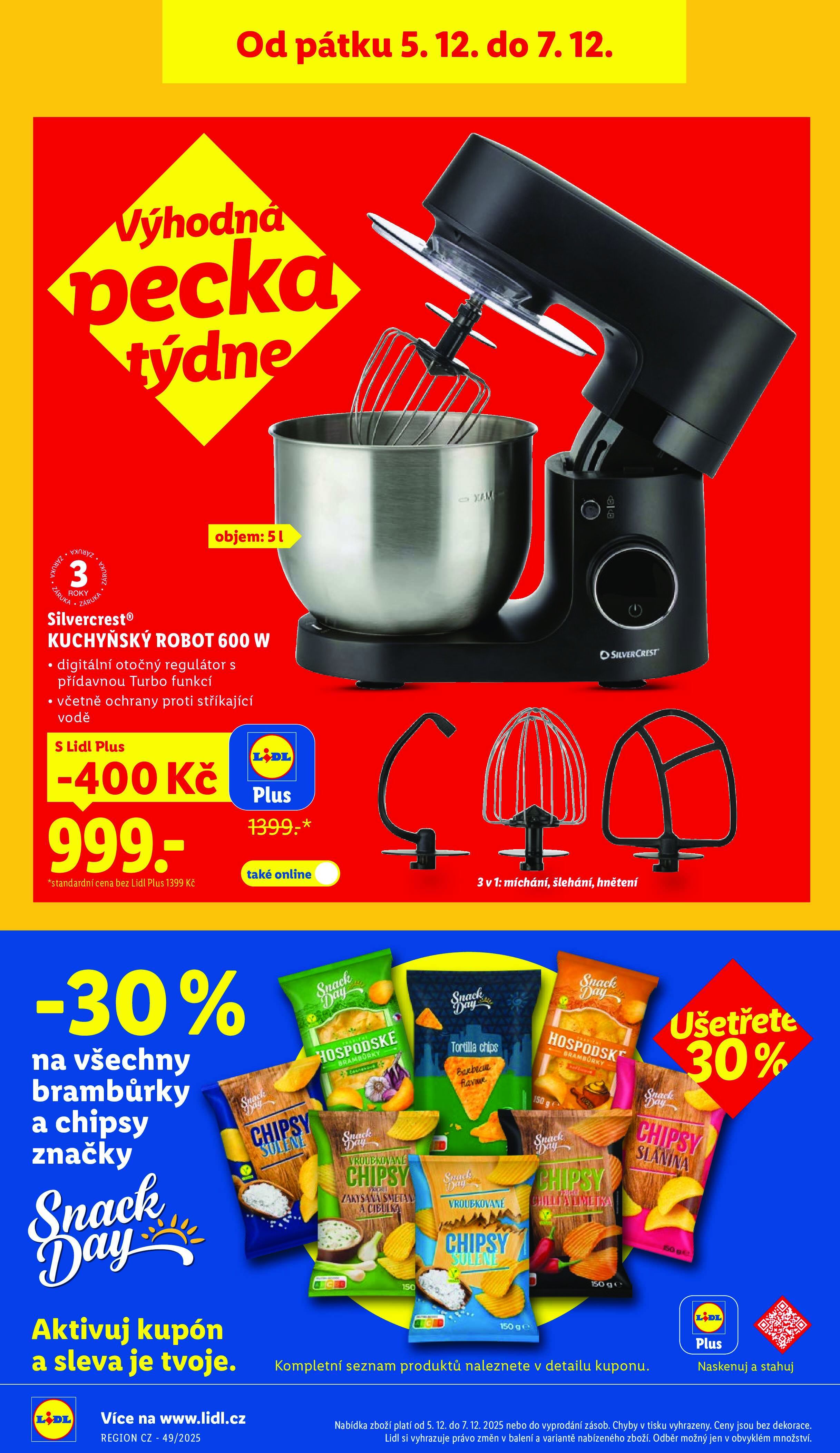 Akční leták OD ČTVRTKA Lidl strana 46