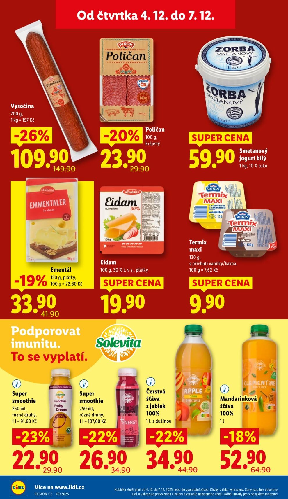 Lidl leták od čtvrtka Lidl strana 18