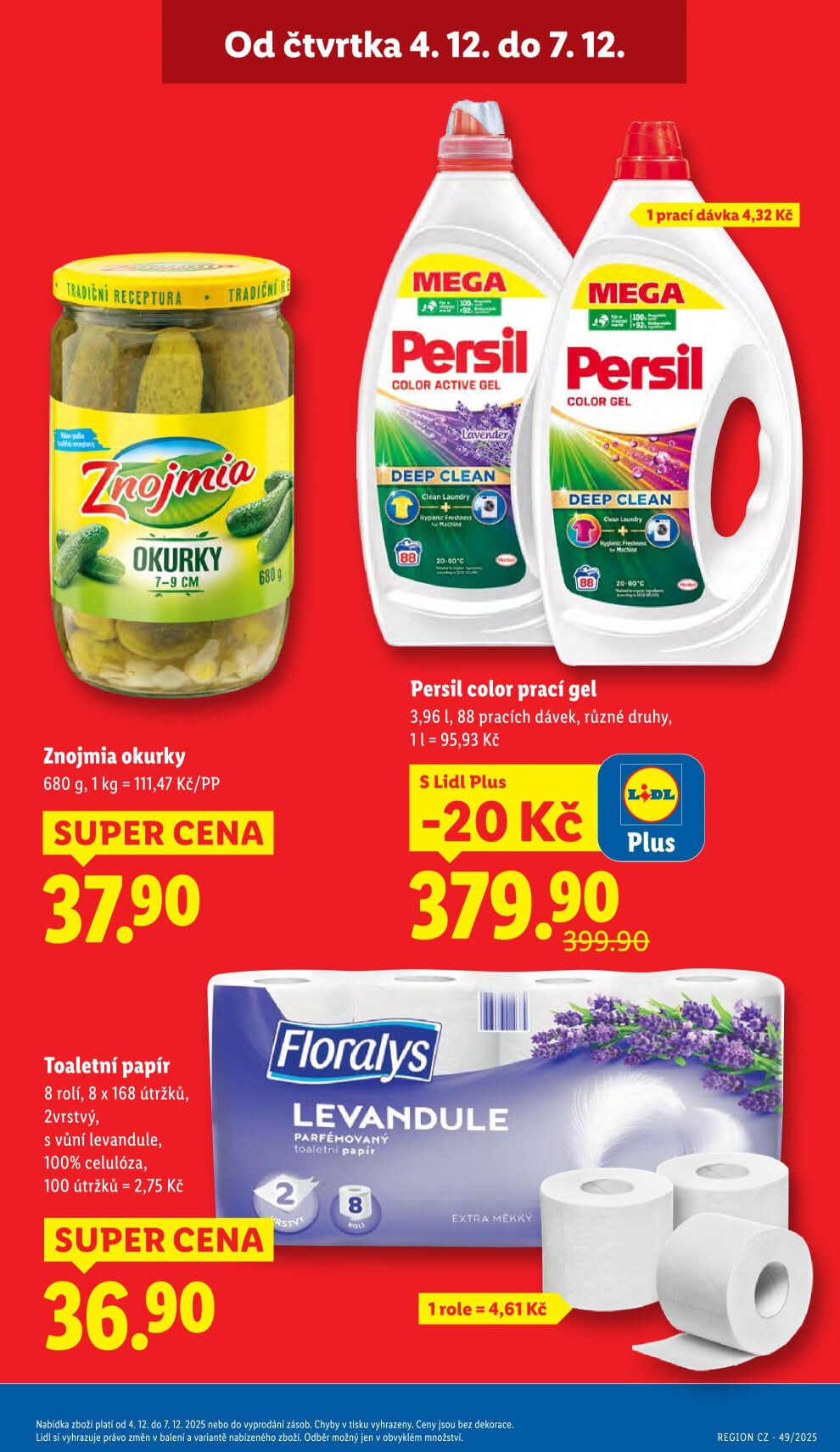 Lidl leták od čtvrtka Lidl strana 3
