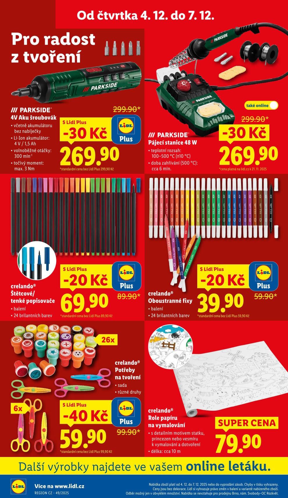 Lidl leták od čtvrtka Lidl strana 44