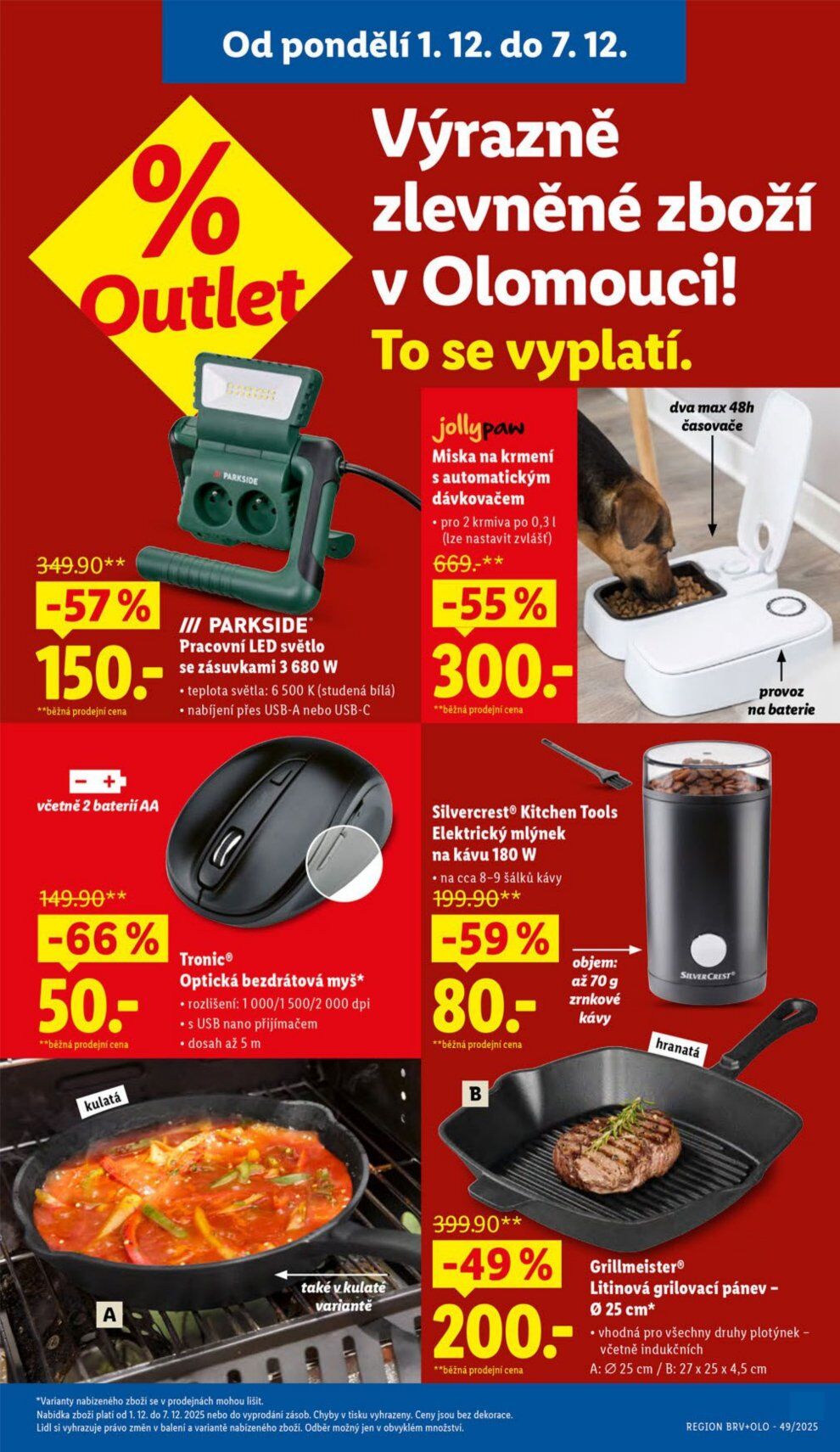 Lidl leták - Nabídka spotřebního zboží Lidl strana 3