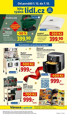 Lidl leták - Nabídka spotřebního zboží strana 21