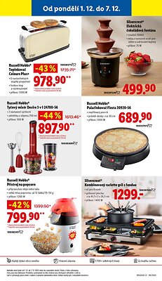 Lidl leták - Nabídka spotřebního zboží strana 23