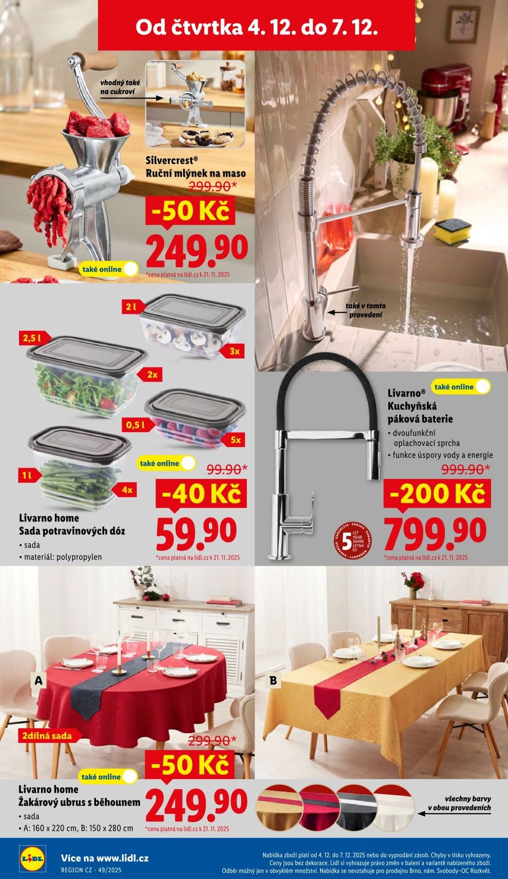 Lidl leták - Nabídka spotřebního zboží Lidl strana 34