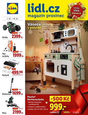 Leták Lidl Lidl - shop.cz leták - magazín platný od 2025-12-01 do 2025-12-14