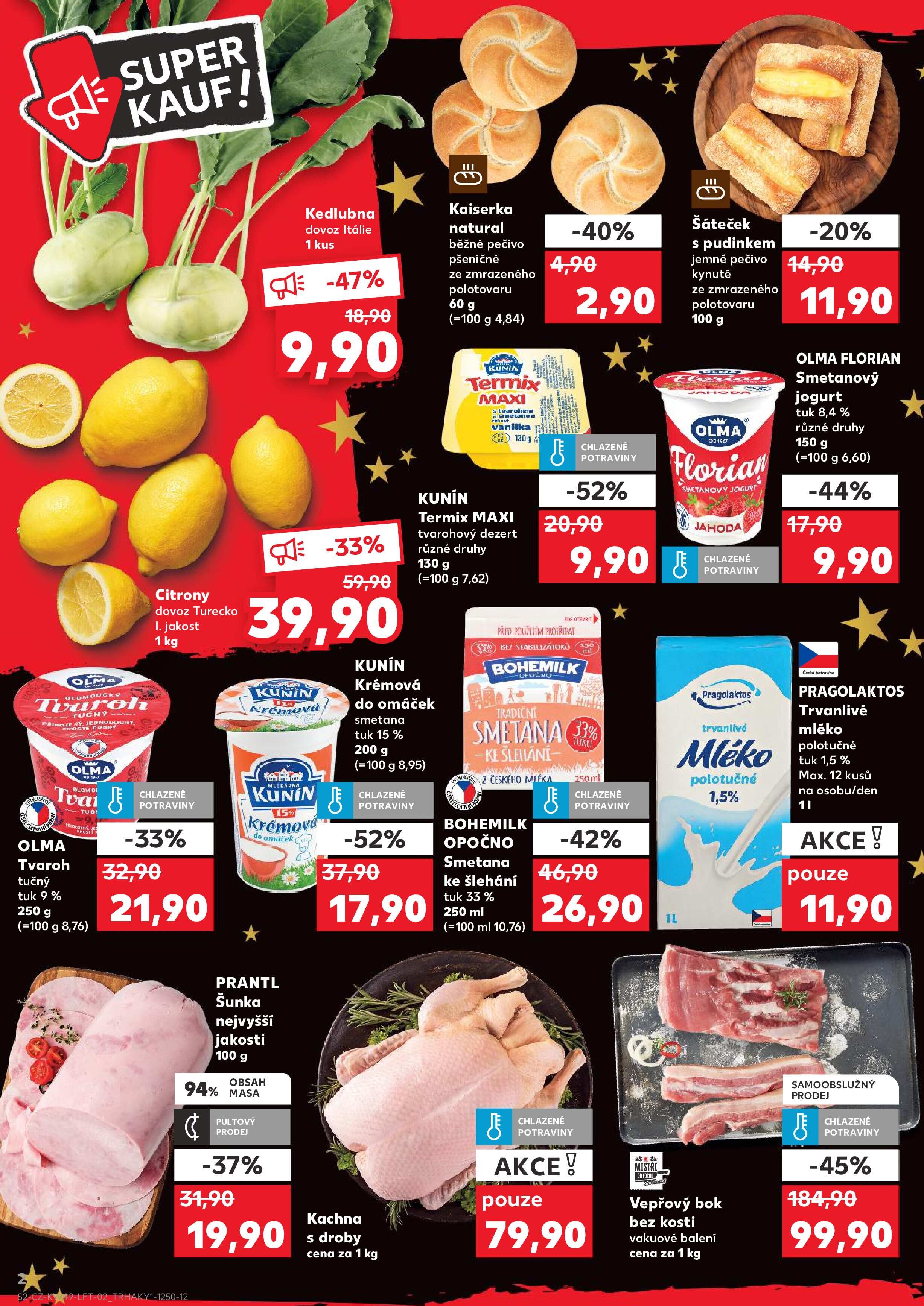 Kaufland leták - Super ceny pro vaše dokonalé Vánoce Kaufland strana 2