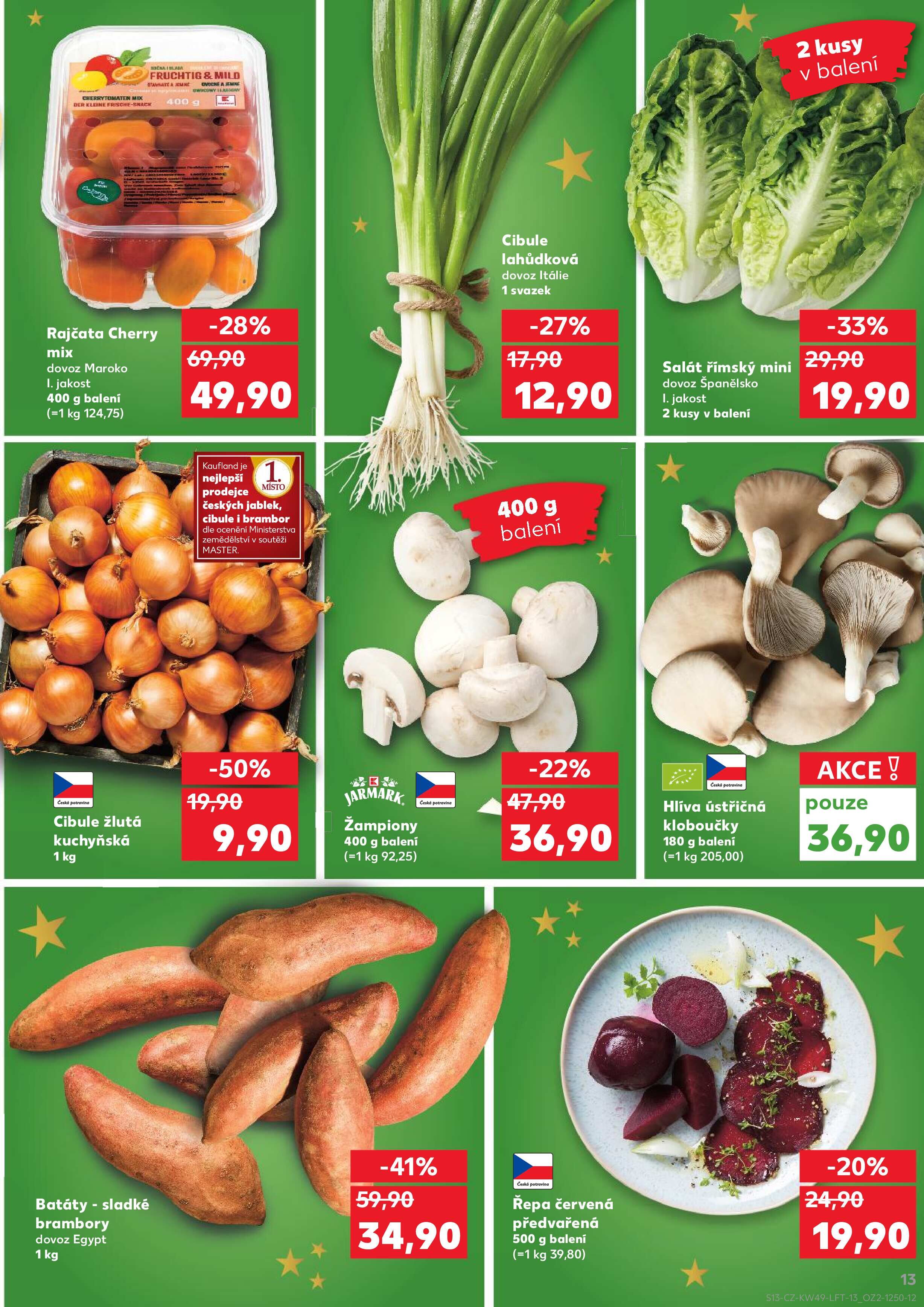 Kaufland leták - Super ceny pro vaše dokonalé Vánoce Kaufland strana 13