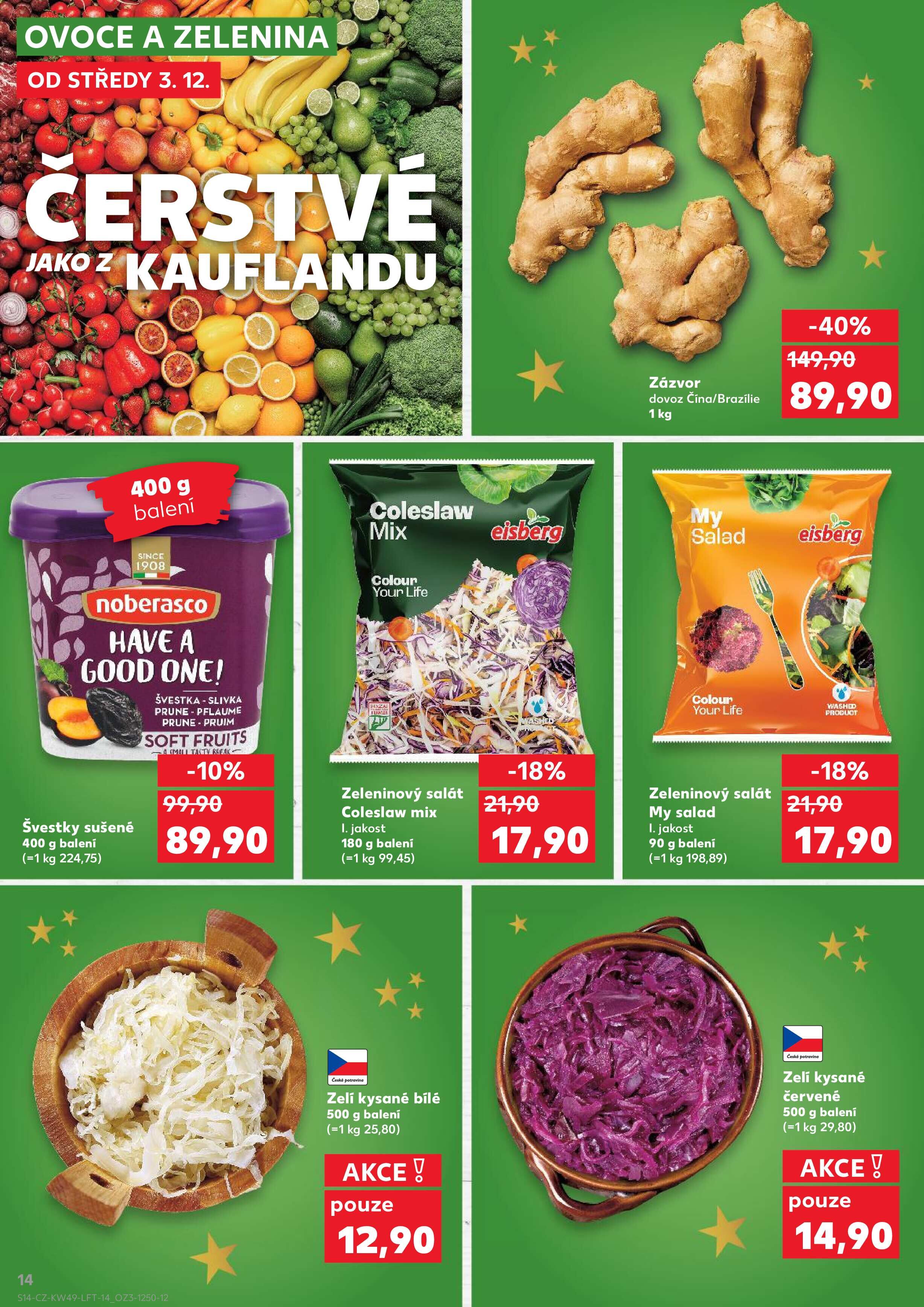 Kaufland leták - Super ceny pro vaše dokonalé Vánoce Kaufland strana 14