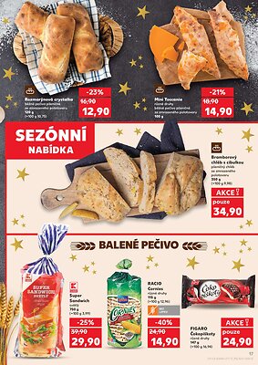 Kaufland leták - Super ceny pro vaše dokonalé Vánoce strana 17