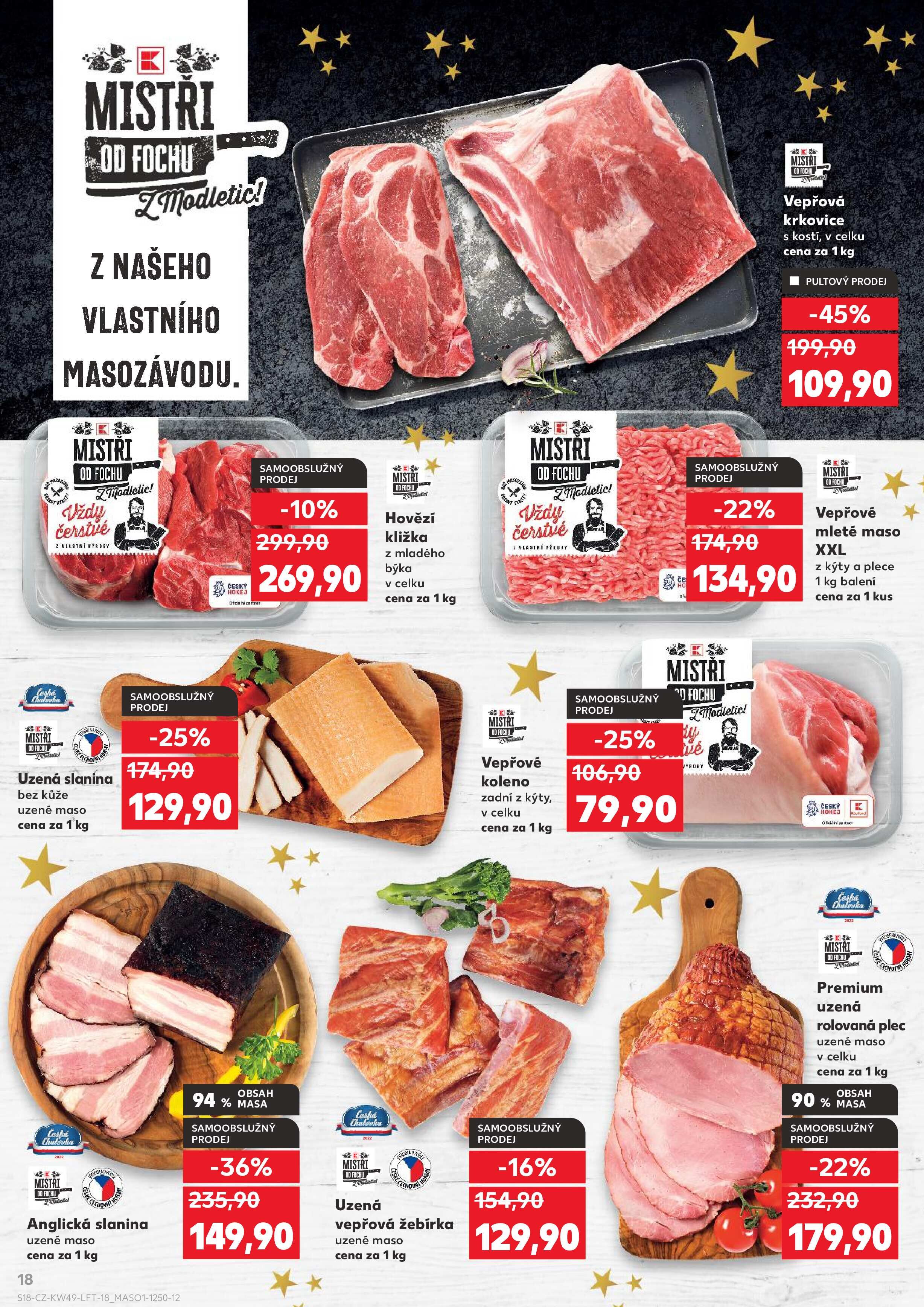 Kaufland leták - Super ceny pro vaše dokonalé Vánoce Kaufland strana 18