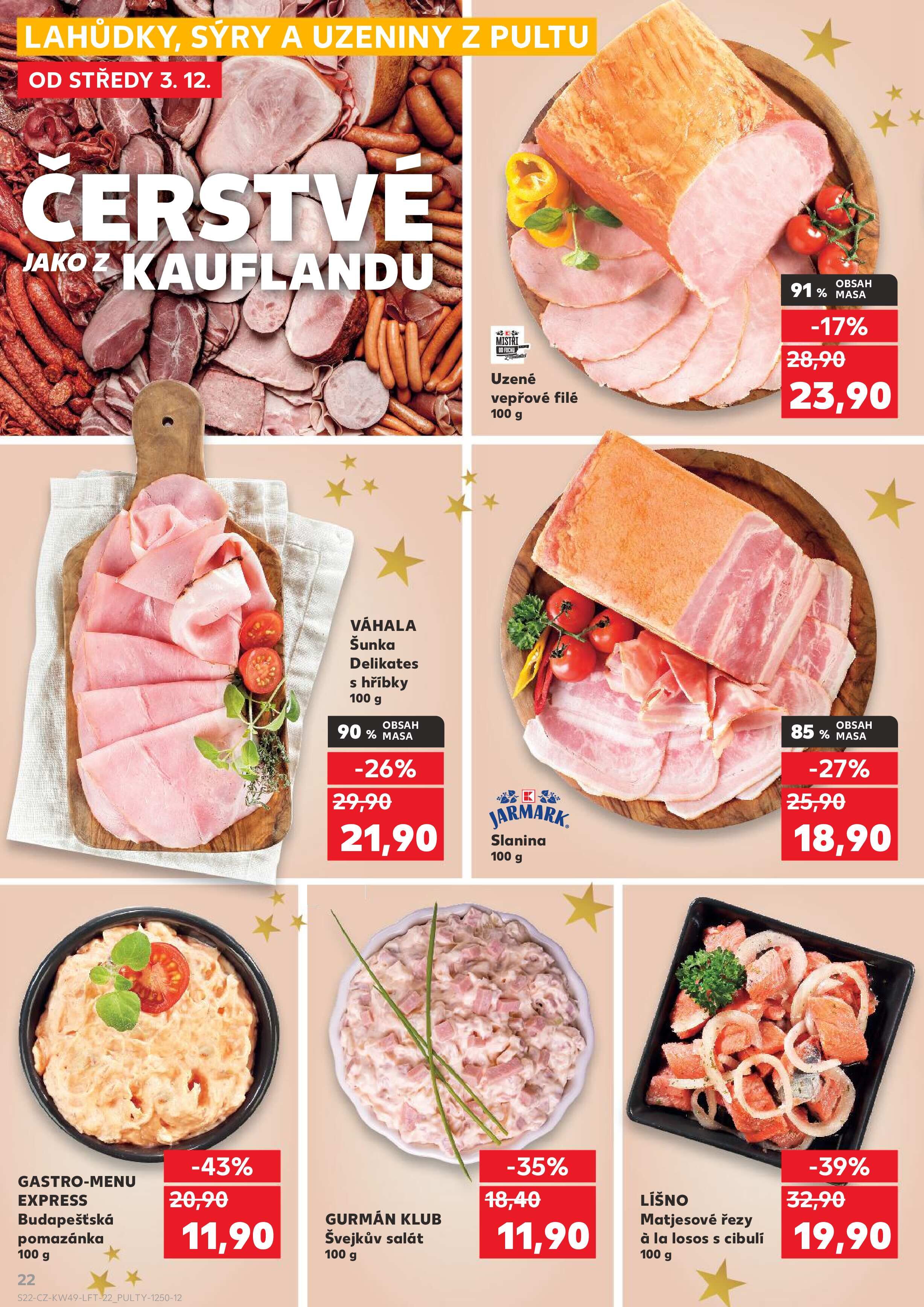 Kaufland leták - Super ceny pro vaše dokonalé Vánoce Kaufland strana 22