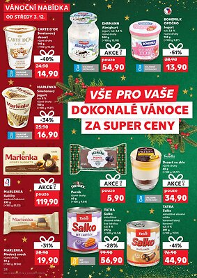 Kaufland leták - Super ceny pro vaše dokonalé Vánoce strana 24