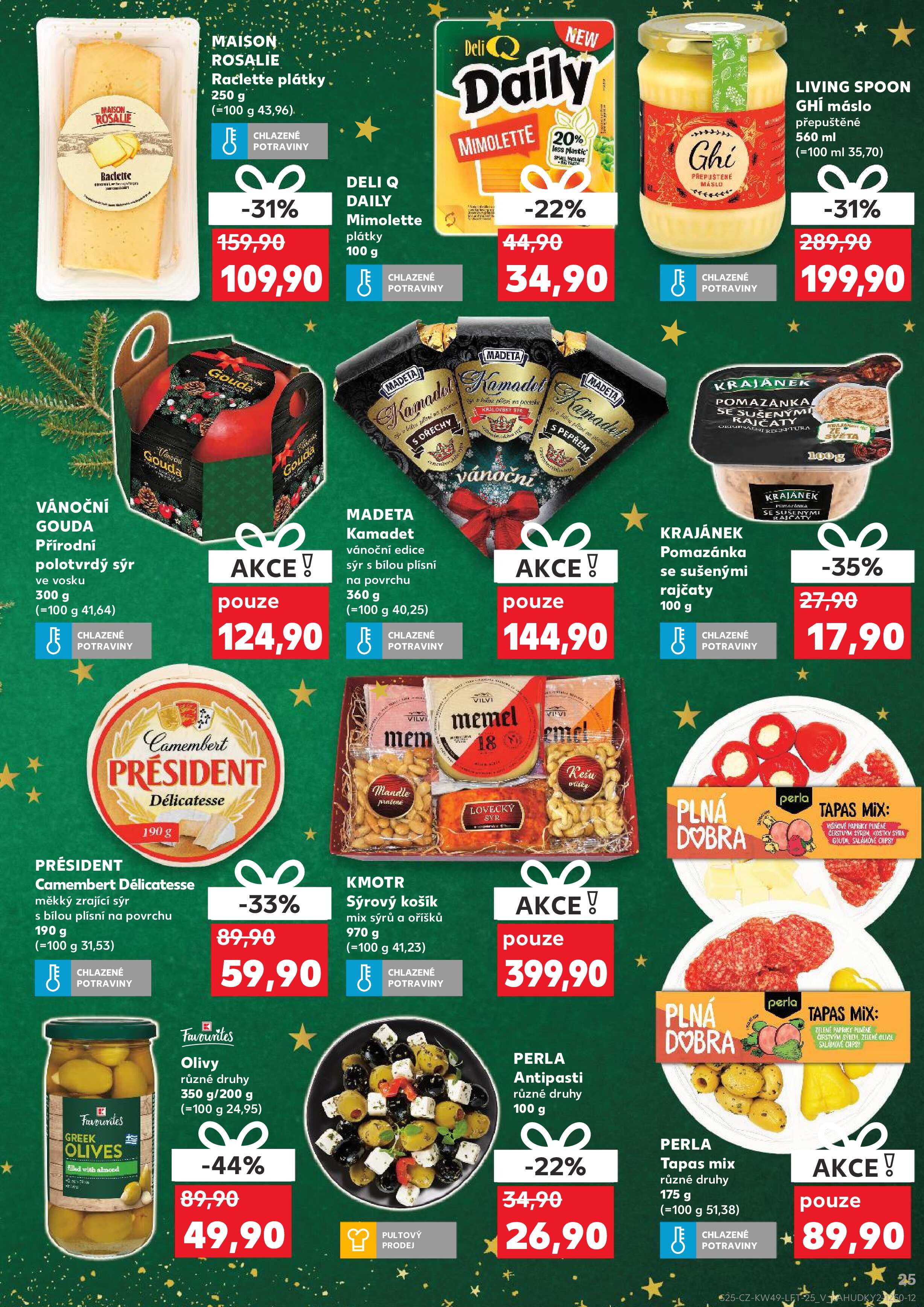 Kaufland leták - Super ceny pro vaše dokonalé Vánoce Kaufland strana 25