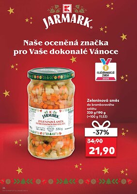 Kaufland leták - Super ceny pro vaše dokonalé Vánoce strana 26
