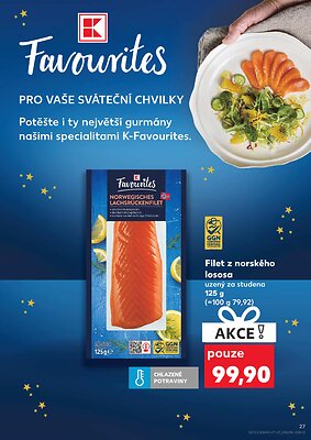 Kaufland leták - Super ceny pro vaše dokonalé Vánoce strana 27