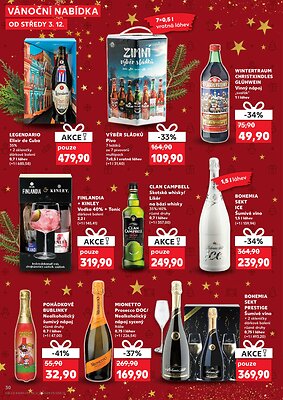Kaufland leták - Super ceny pro vaše dokonalé Vánoce strana 30