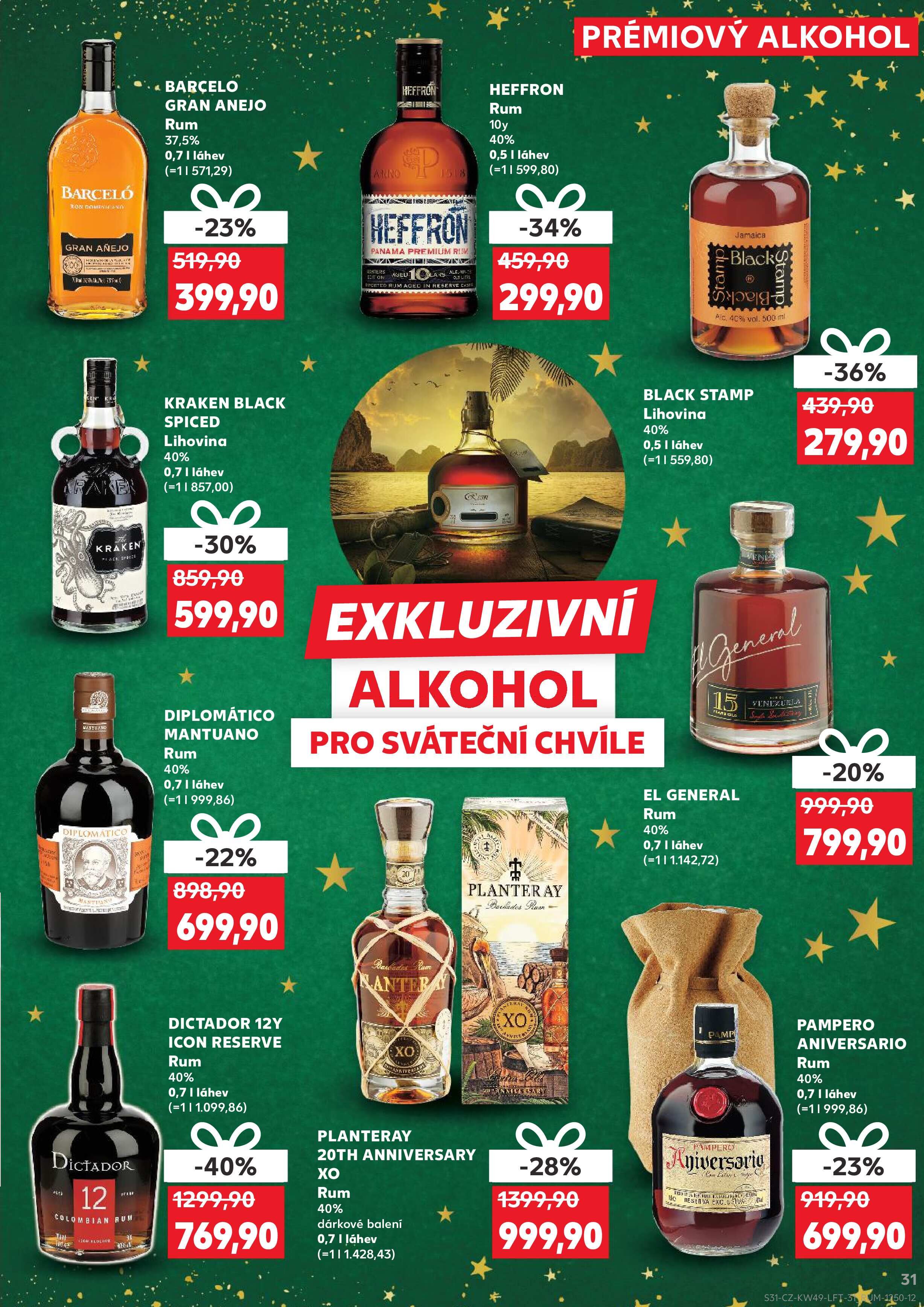 Kaufland leták - Super ceny pro vaše dokonalé Vánoce Kaufland strana 31