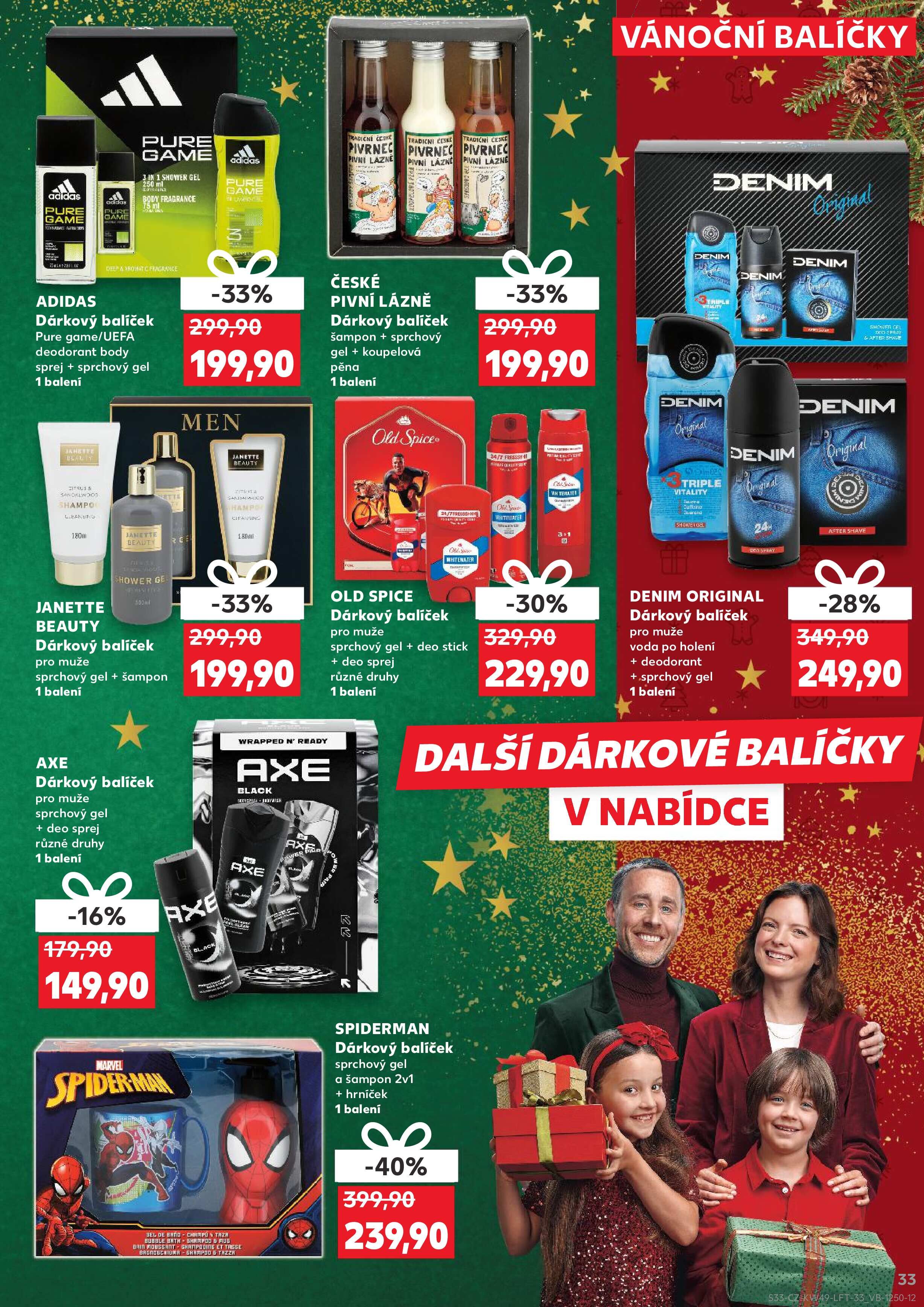 Kaufland leták - Super ceny pro vaše dokonalé Vánoce Kaufland strana 33