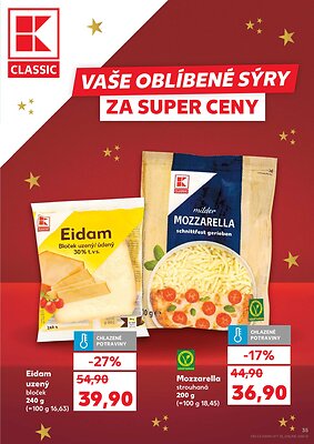 Kaufland leták - Super ceny pro vaše dokonalé Vánoce strana 35