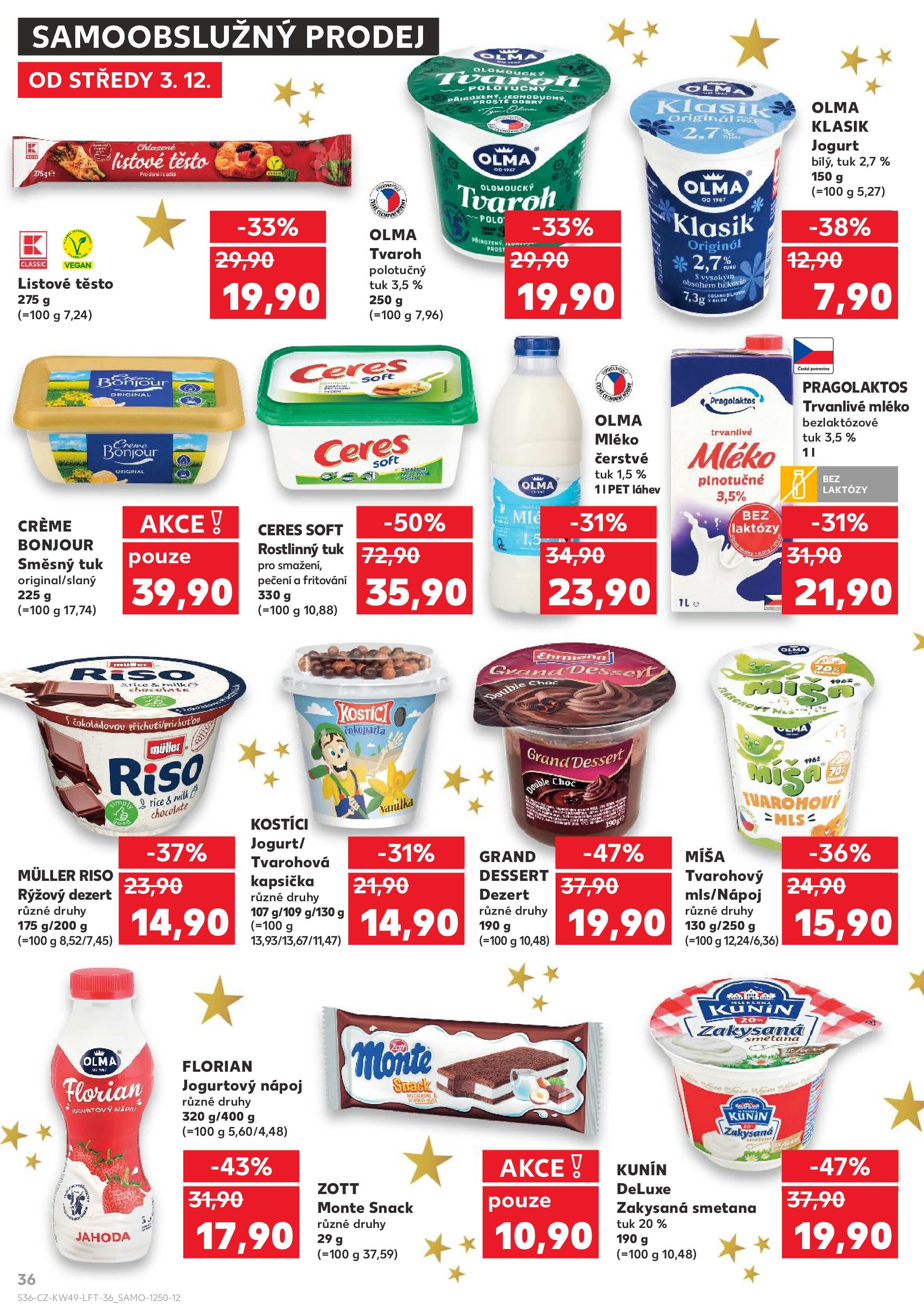 Kaufland leták - Super ceny pro vaše dokonalé Vánoce Kaufland strana 36