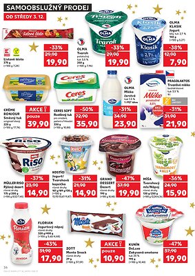 Kaufland leták - Super ceny pro vaše dokonalé Vánoce strana 36