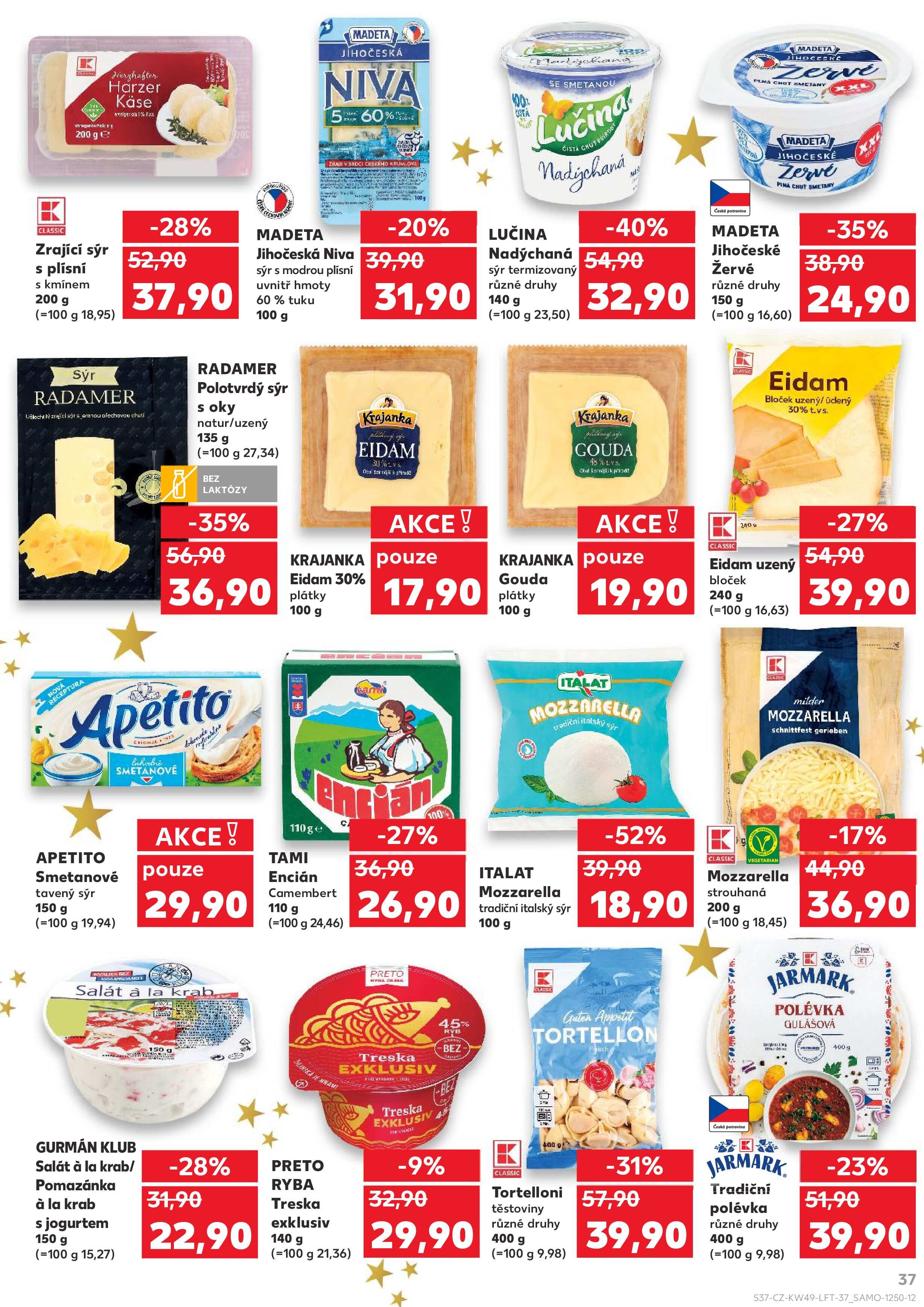 Kaufland leták - Super ceny pro vaše dokonalé Vánoce Kaufland strana 37