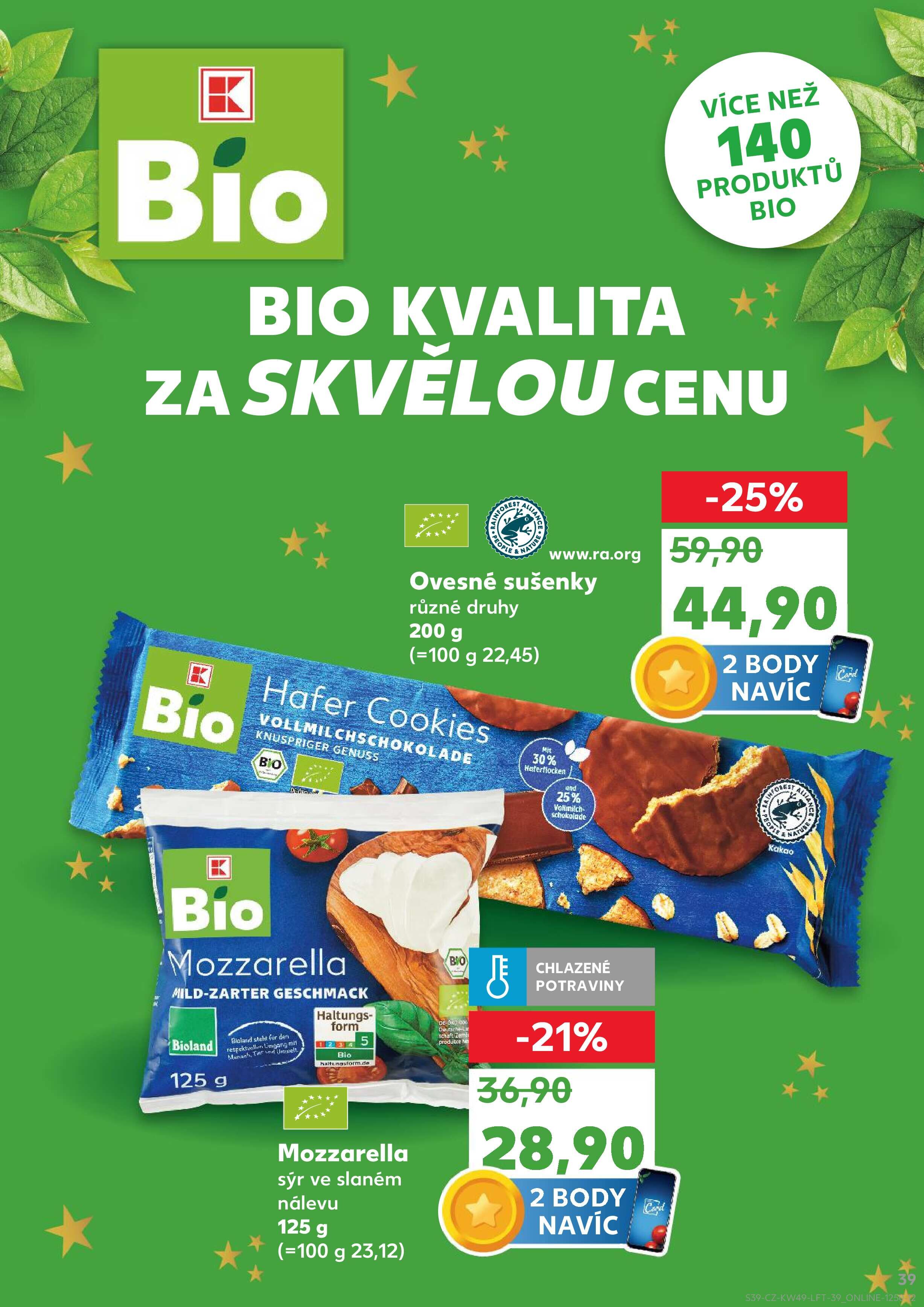 Kaufland leták - Super ceny pro vaše dokonalé Vánoce Kaufland strana 39
