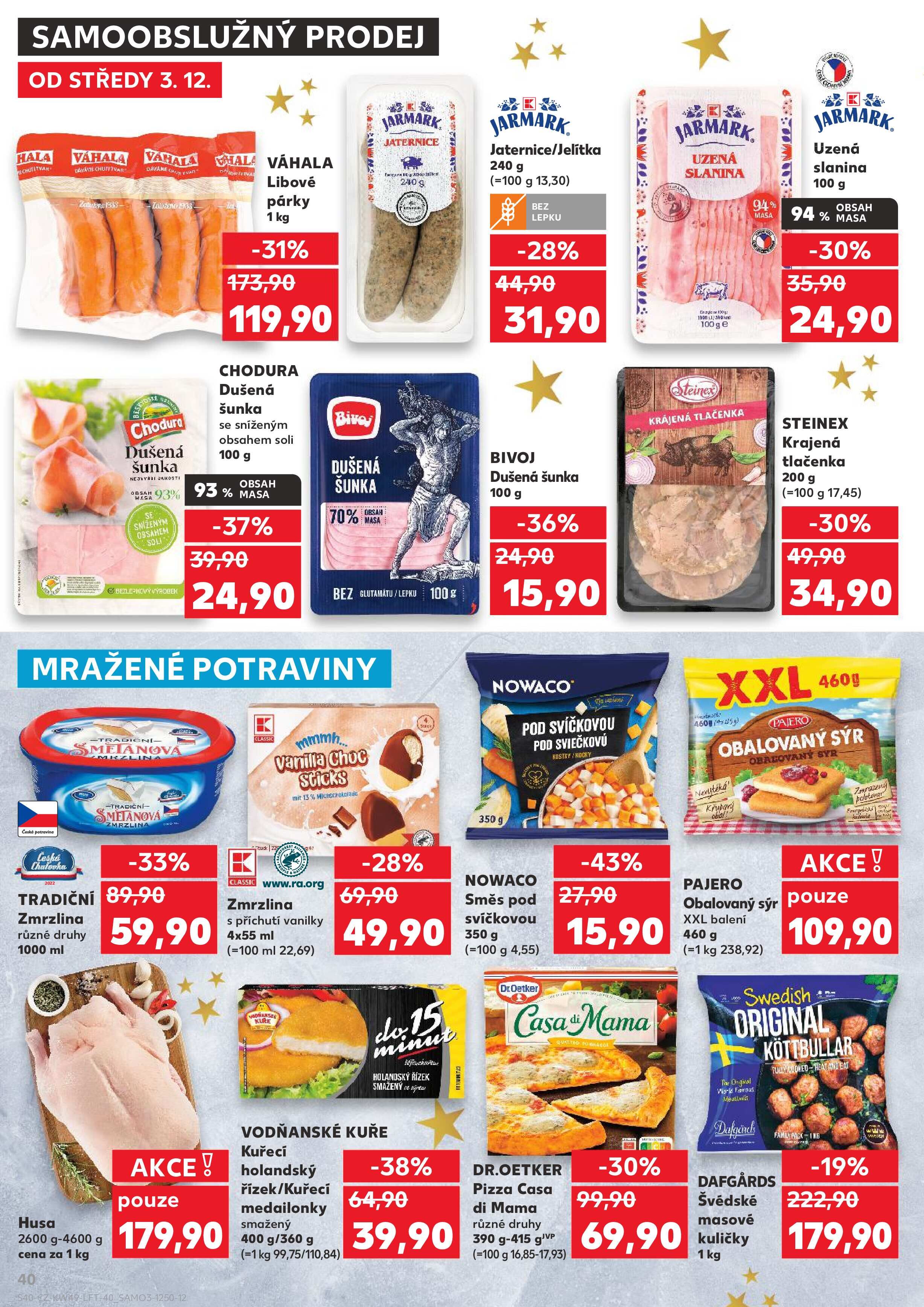 Kaufland leták - Super ceny pro vaše dokonalé Vánoce Kaufland strana 40