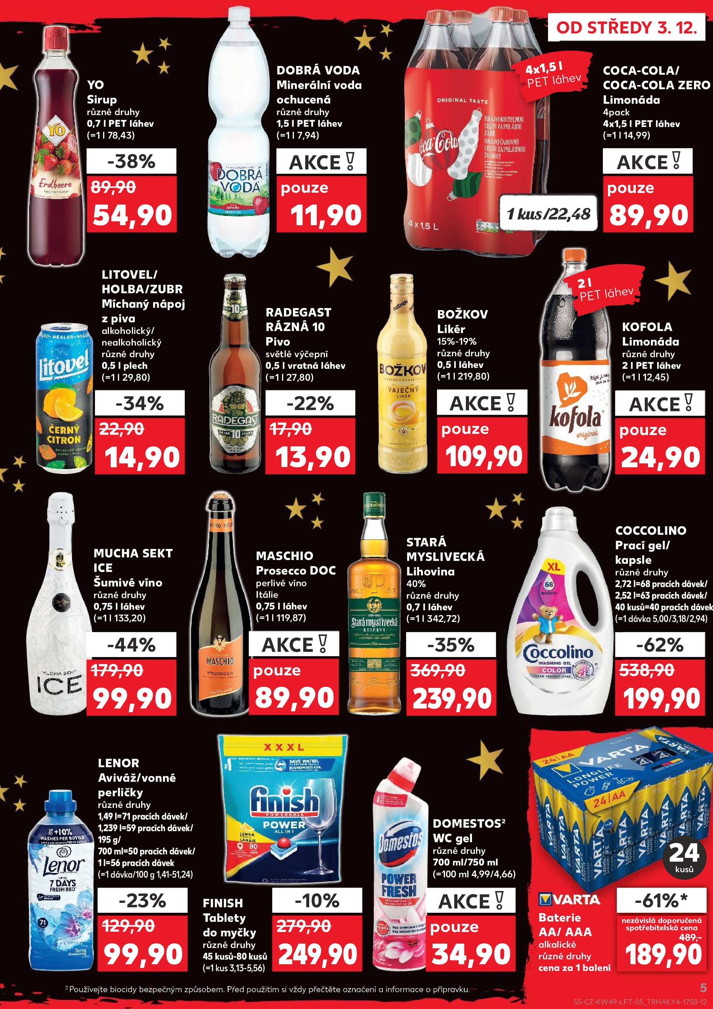 Kaufland leták - Super ceny pro vaše dokonalé Vánoce Kaufland strana 5