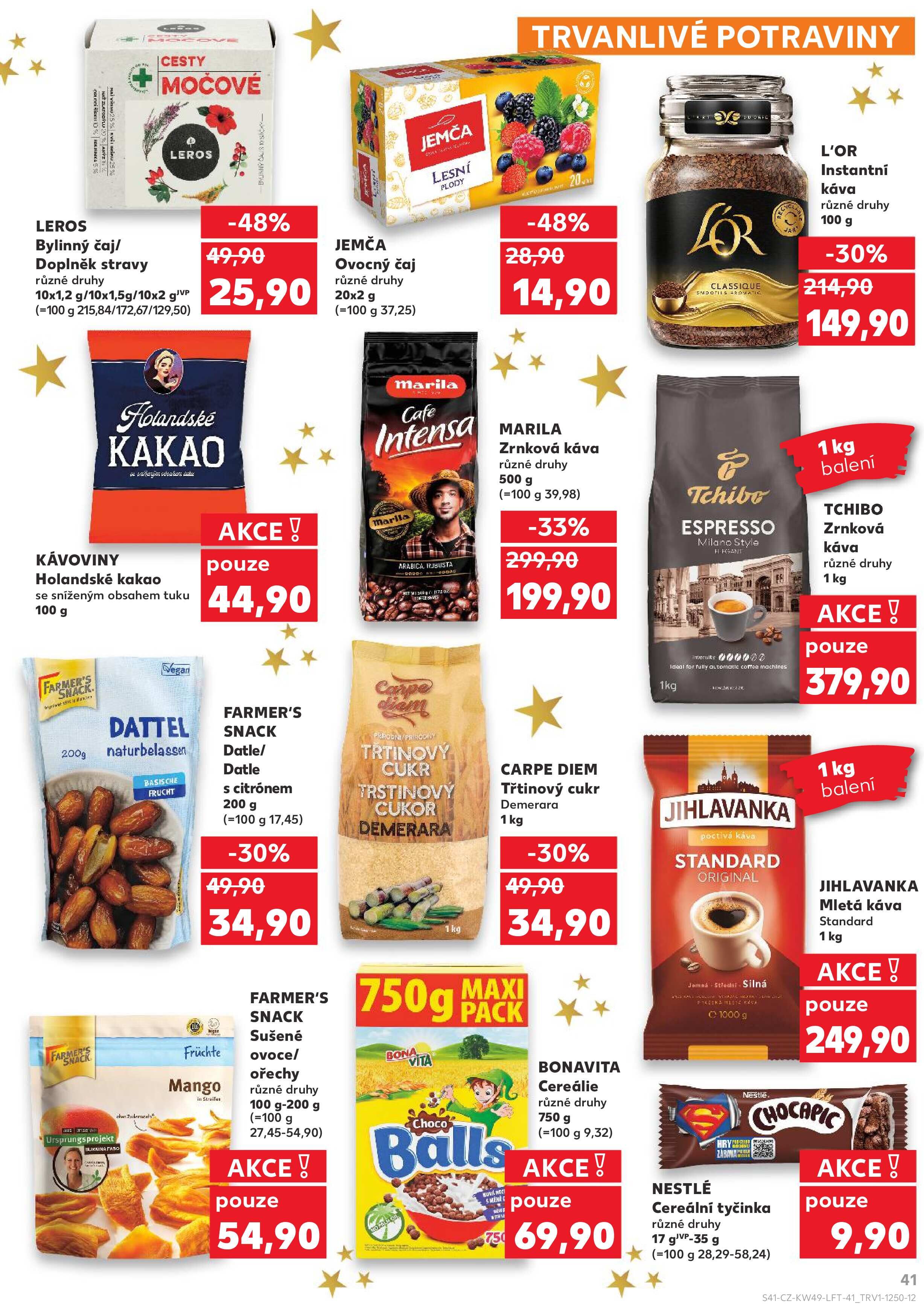 Kaufland leták - Super ceny pro vaše dokonalé Vánoce Kaufland strana 41