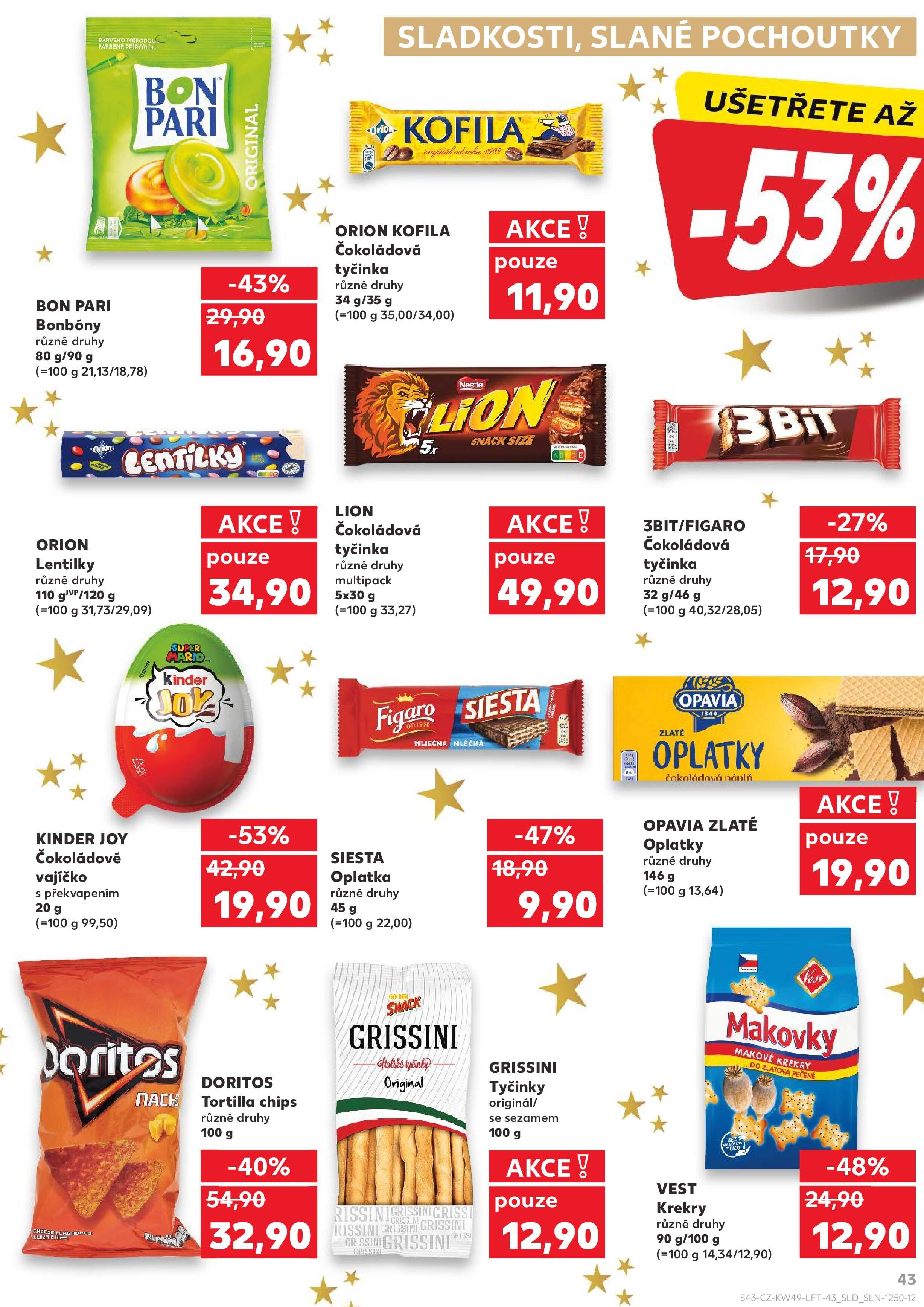 Kaufland leták - Super ceny pro vaše dokonalé Vánoce Kaufland strana 43