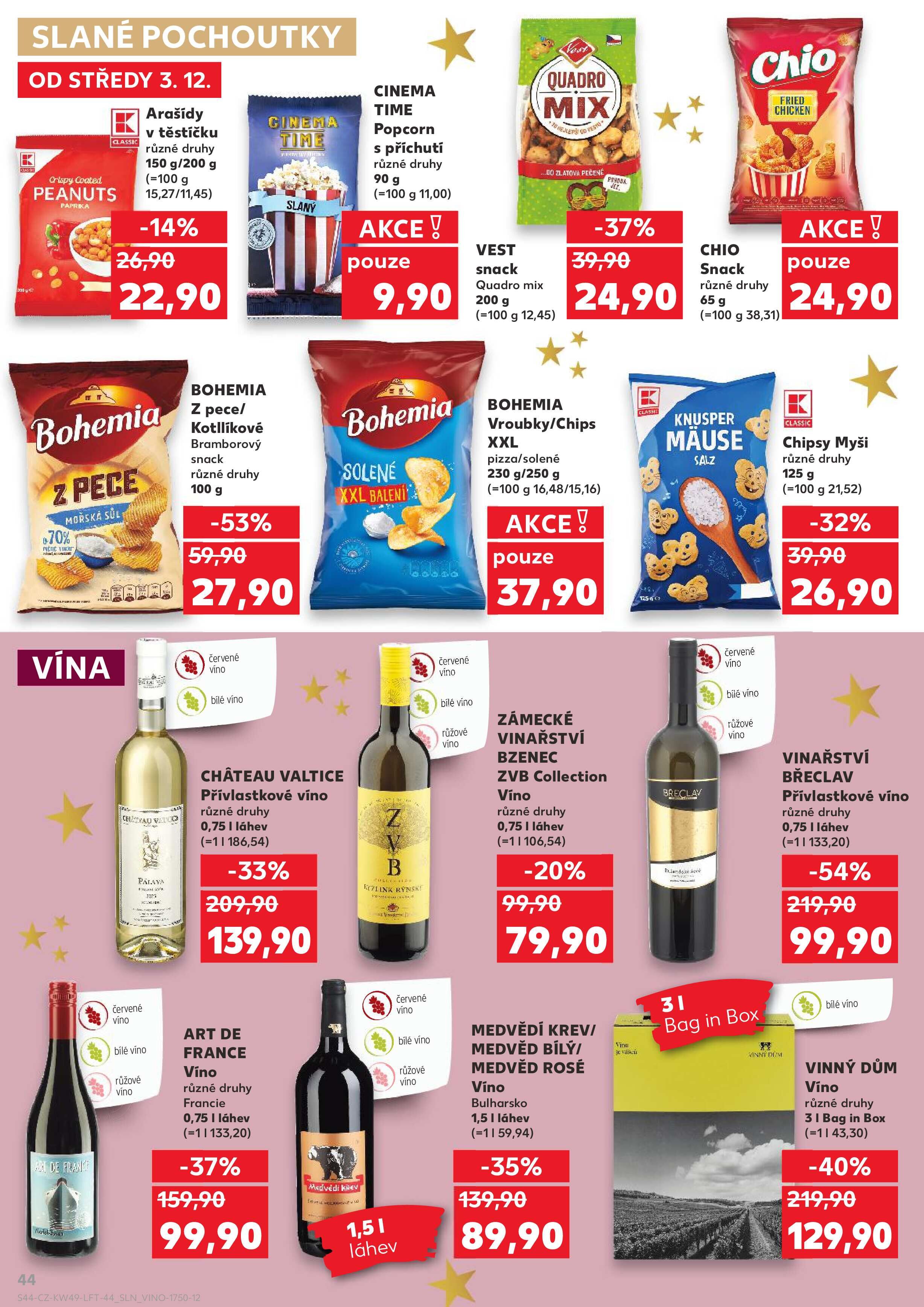 Kaufland leták - Super ceny pro vaše dokonalé Vánoce Kaufland strana 44