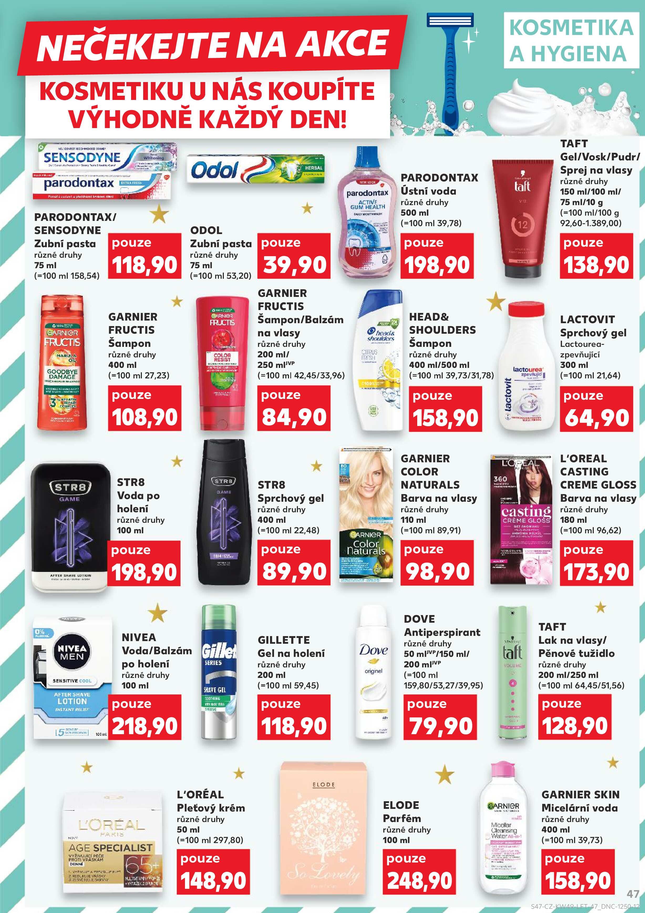 Kaufland leták - Super ceny pro vaše dokonalé Vánoce Kaufland strana 47