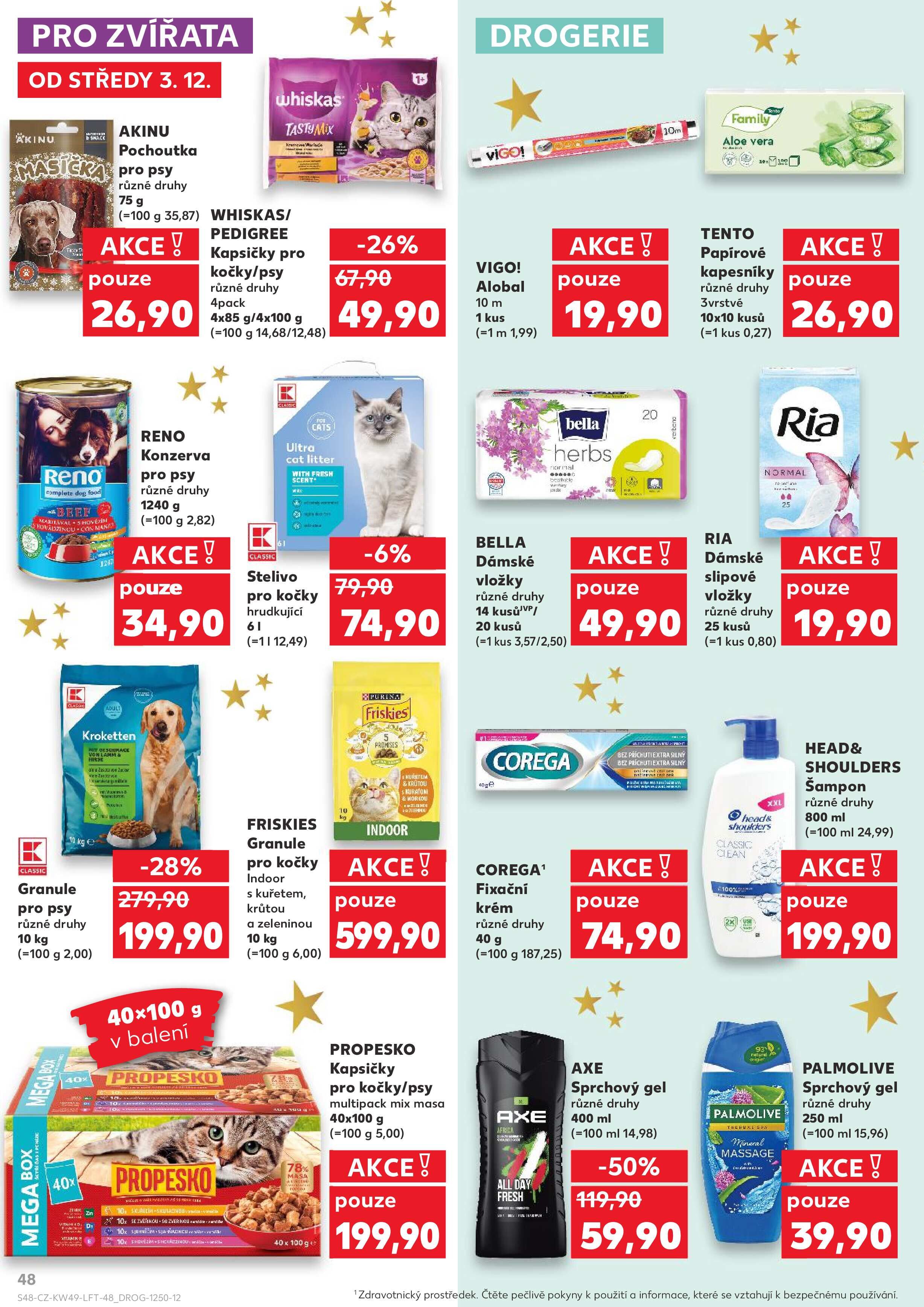 Kaufland leták - Super ceny pro vaše dokonalé Vánoce Kaufland strana 48