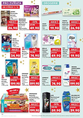 Kaufland leták - Super ceny pro vaše dokonalé Vánoce strana 48
