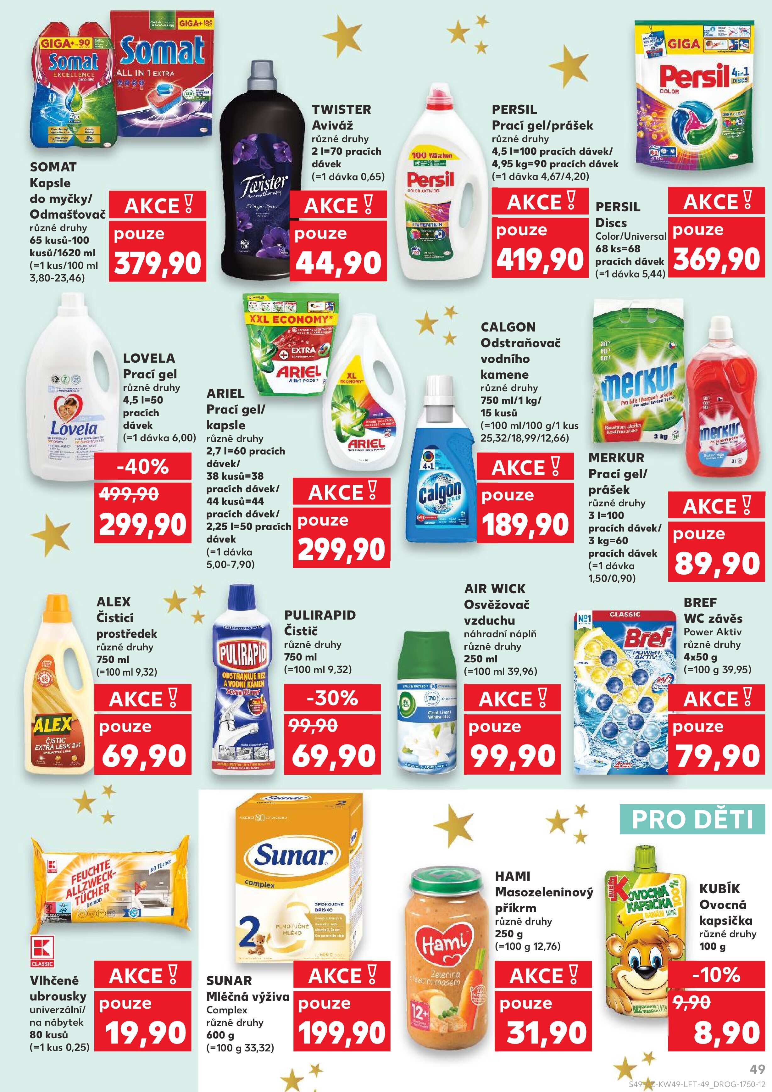 Kaufland leták - Super ceny pro vaše dokonalé Vánoce Kaufland strana 49