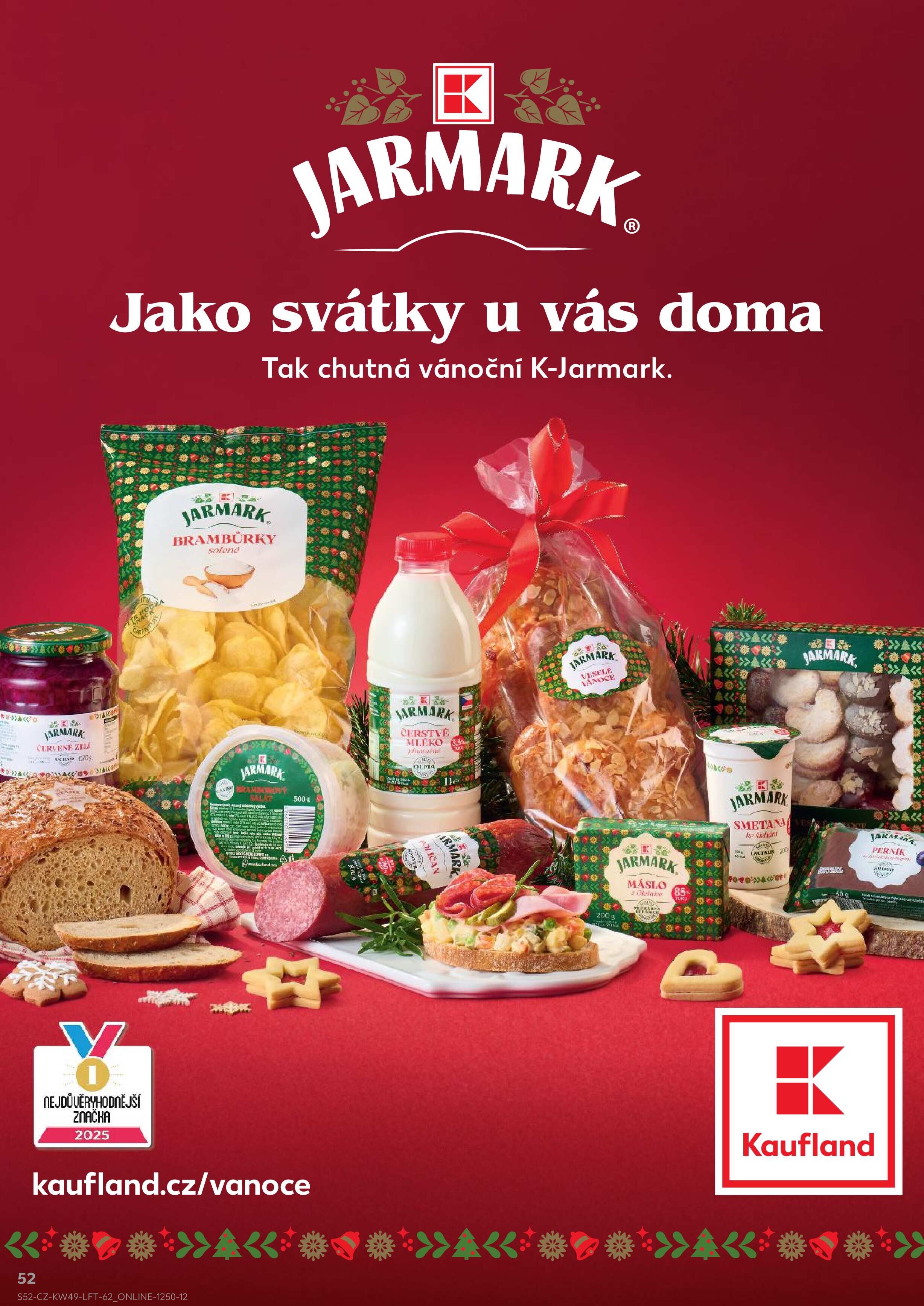 Kaufland leták - Super ceny pro vaše dokonalé Vánoce Kaufland strana 52