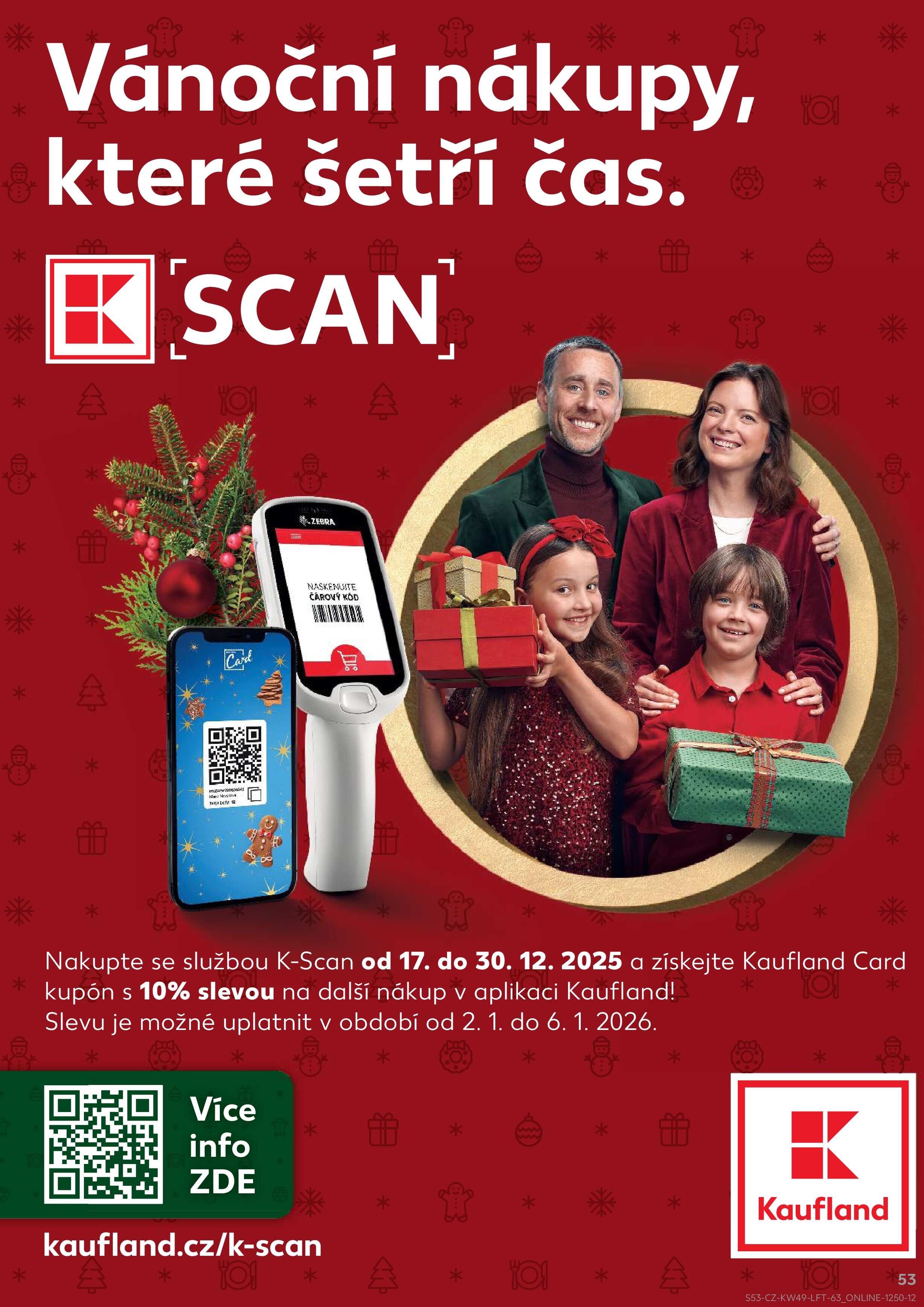 Kaufland leták - Super ceny pro vaše dokonalé Vánoce Kaufland strana 53