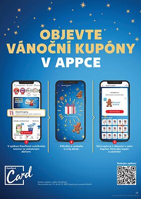 Kaufland leták - Super ceny pro vaše dokonalé Vánoce strana 55