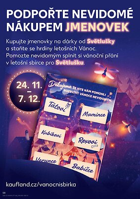 Kaufland leták - Super ceny pro vaše dokonalé Vánoce strana 58