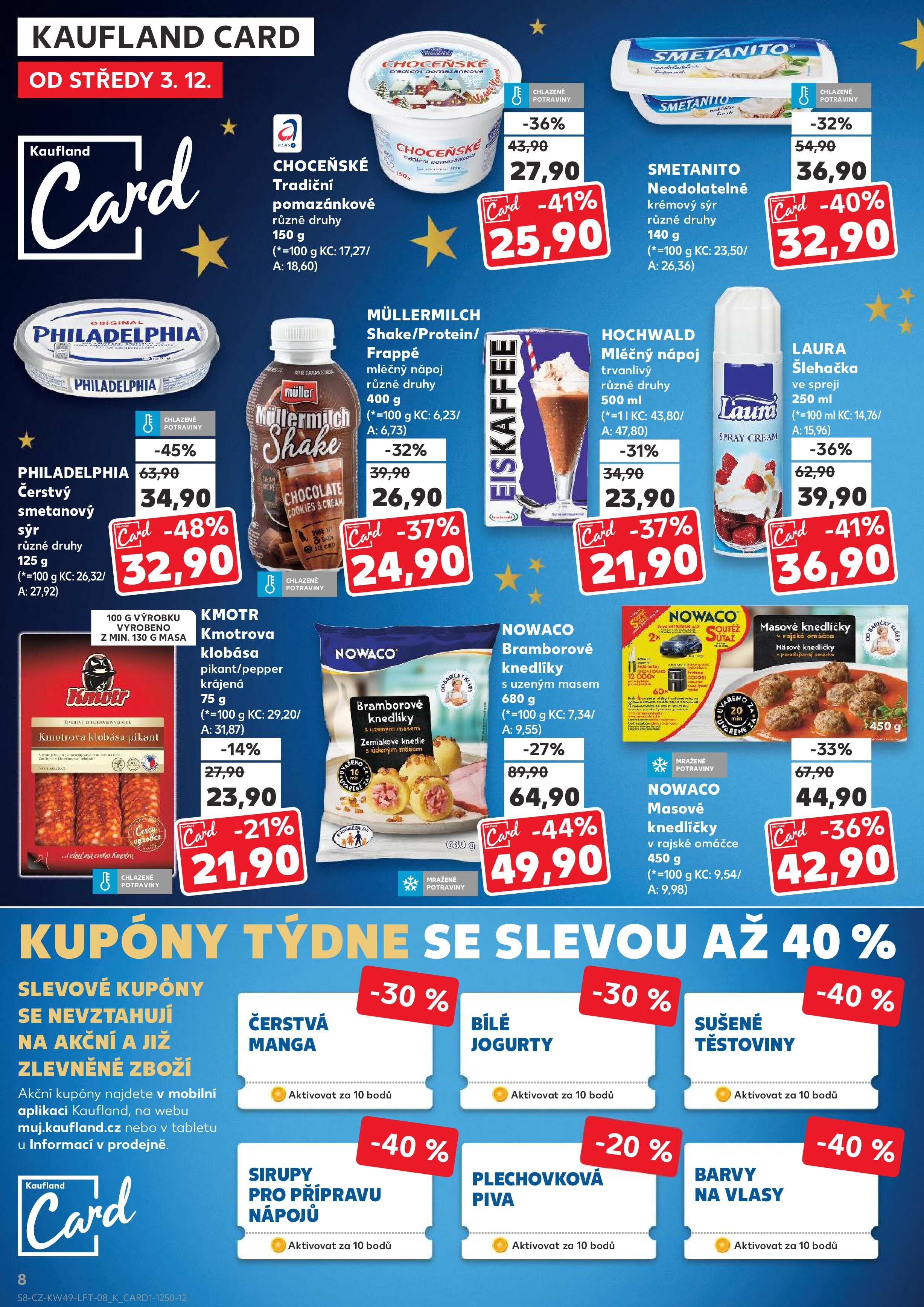 Kaufland leták - Super ceny pro vaše dokonalé Vánoce Kaufland strana 8