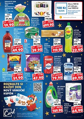 Kaufland leták - Super ceny pro vaše dokonalé Vánoce strana 9