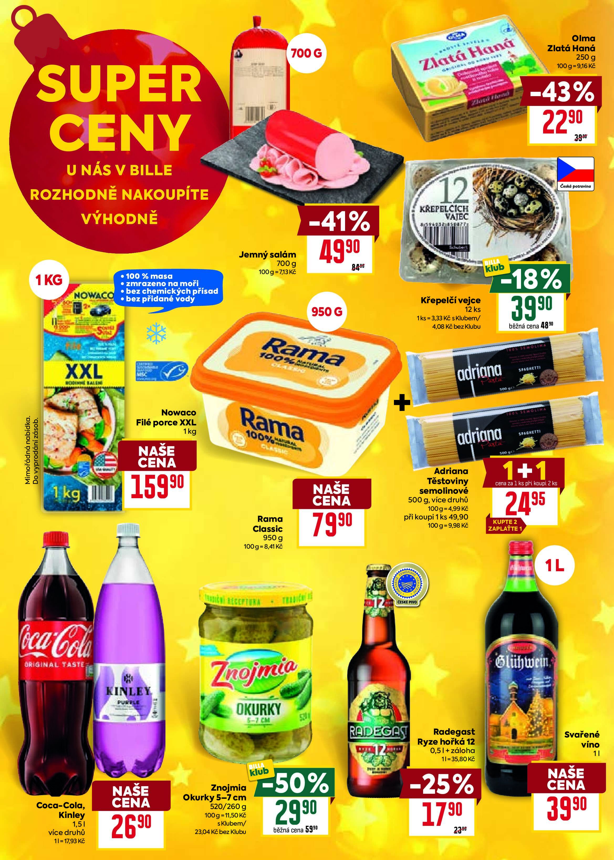 Billa akční leták BILLA strana 2