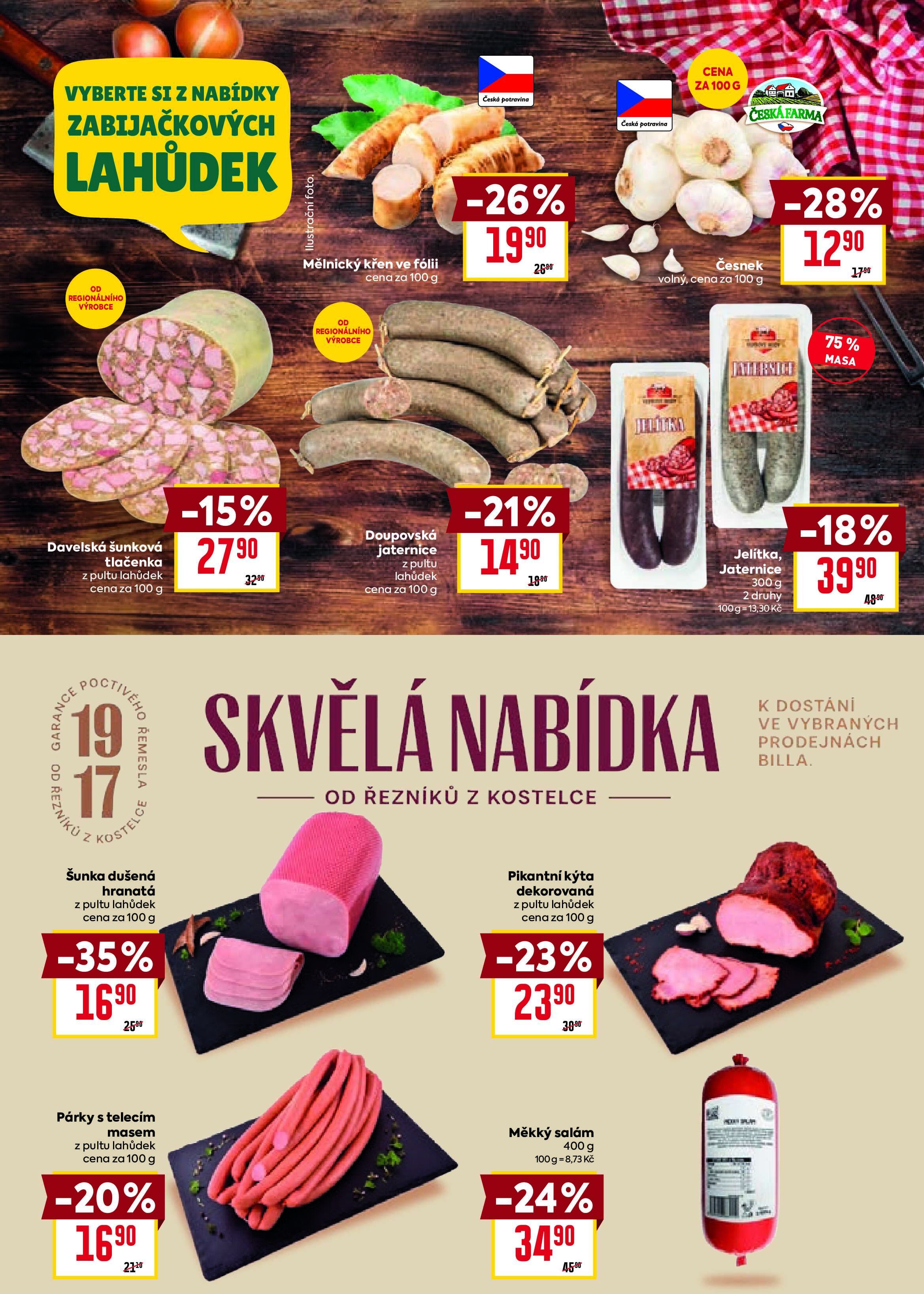 Billa akční leták BILLA strana 13