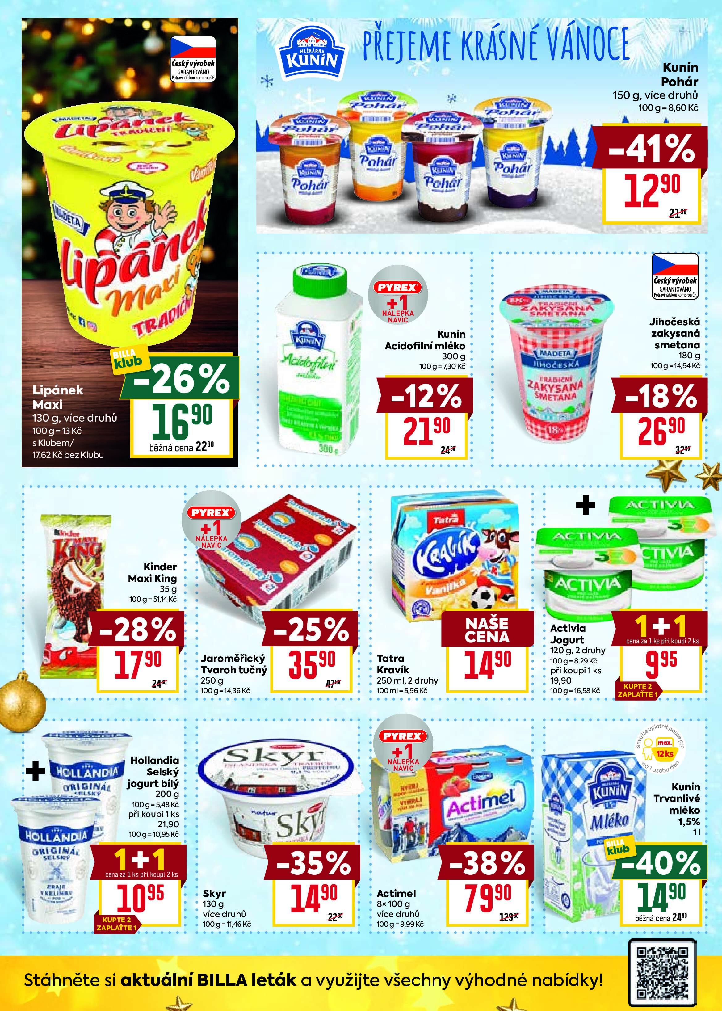 Billa akční leták BILLA strana 20