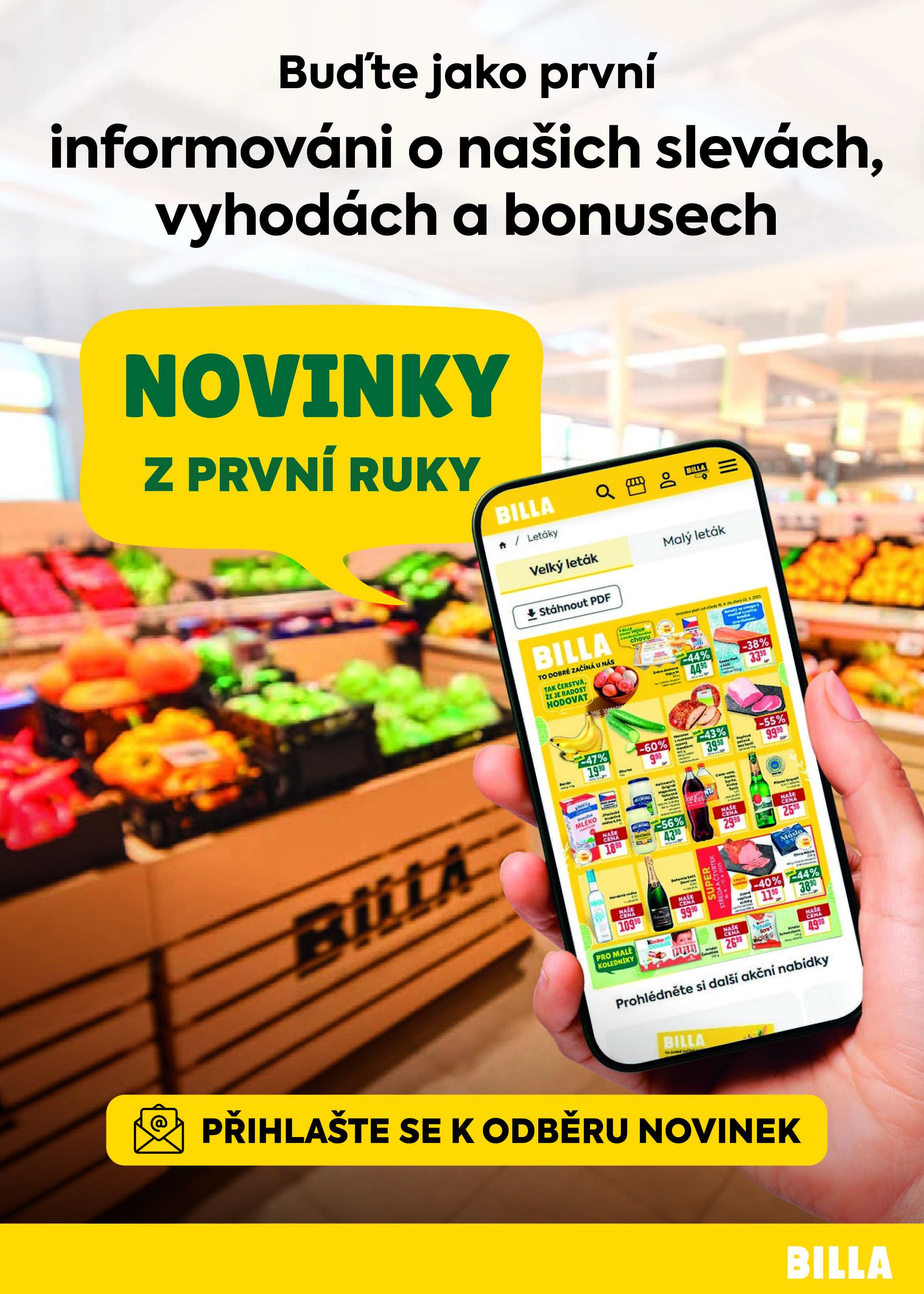 Billa akční leták BILLA strana 29